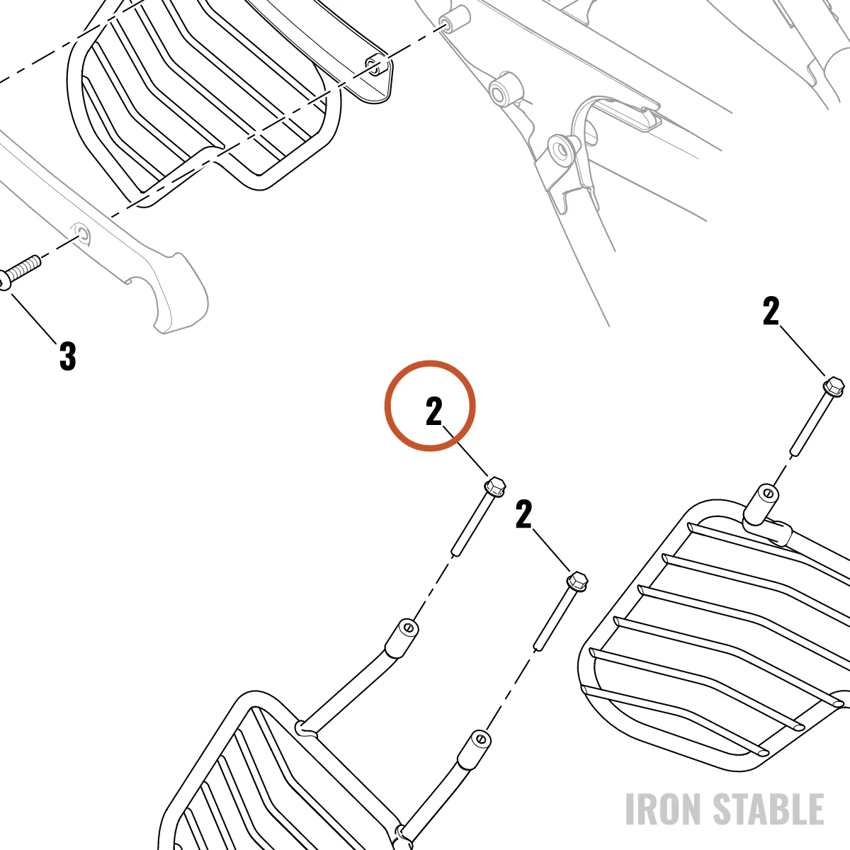 Harley-Davidson Screw, X