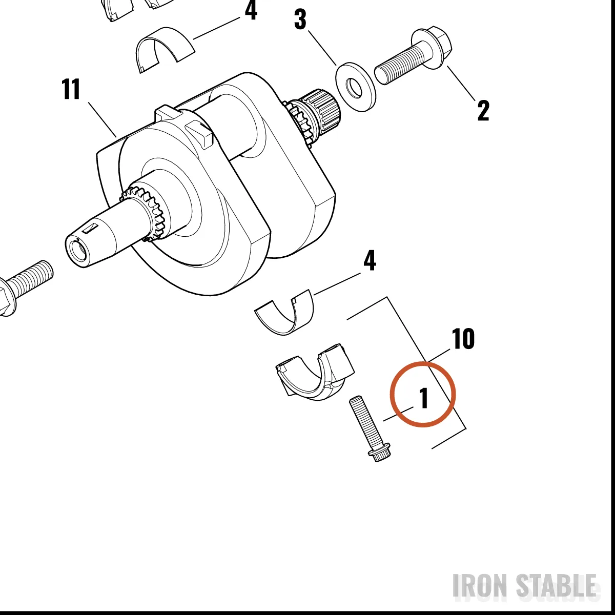 Harley-Davidson Bolt, Connecting Rod