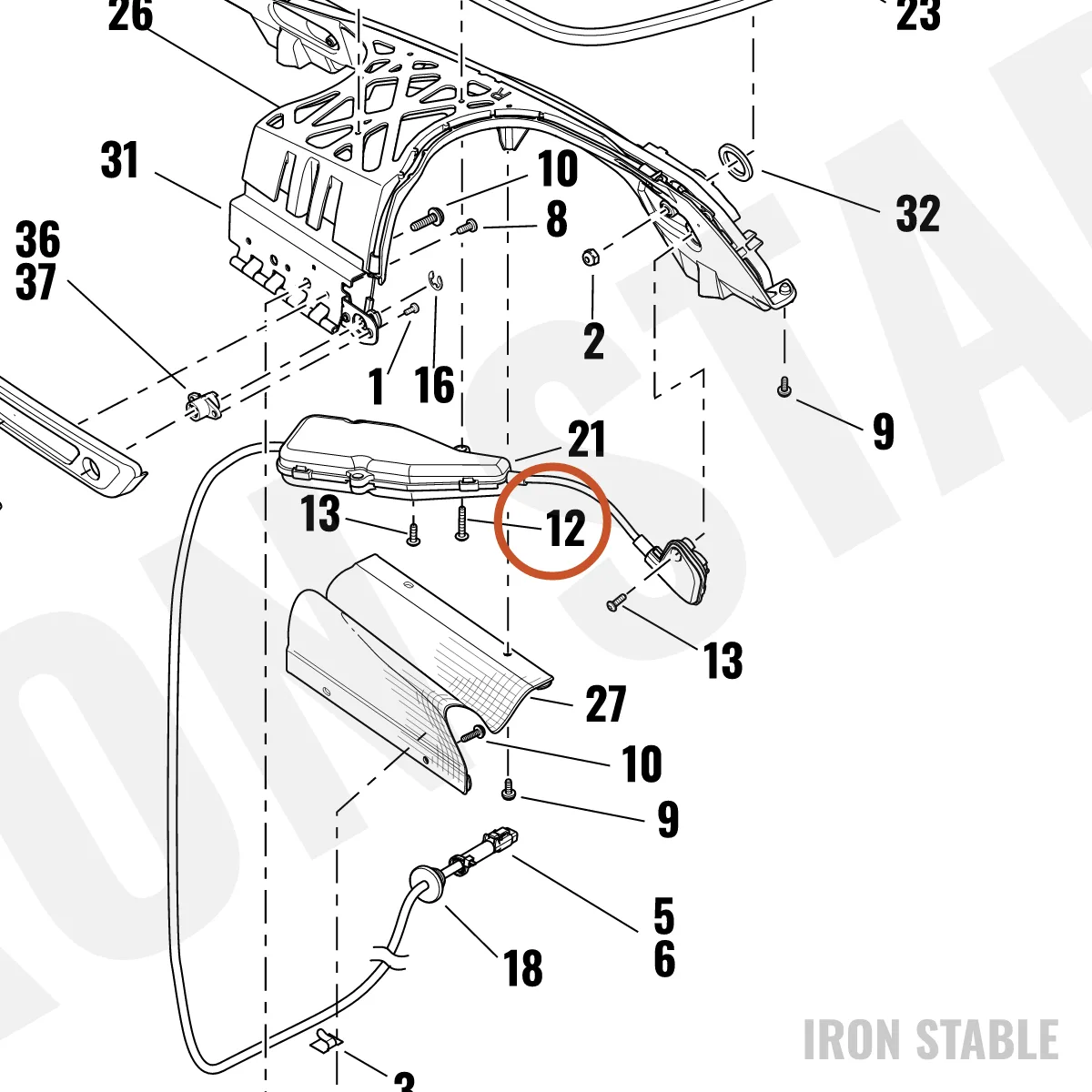 Harley-Davidson Screw, Torx Pan