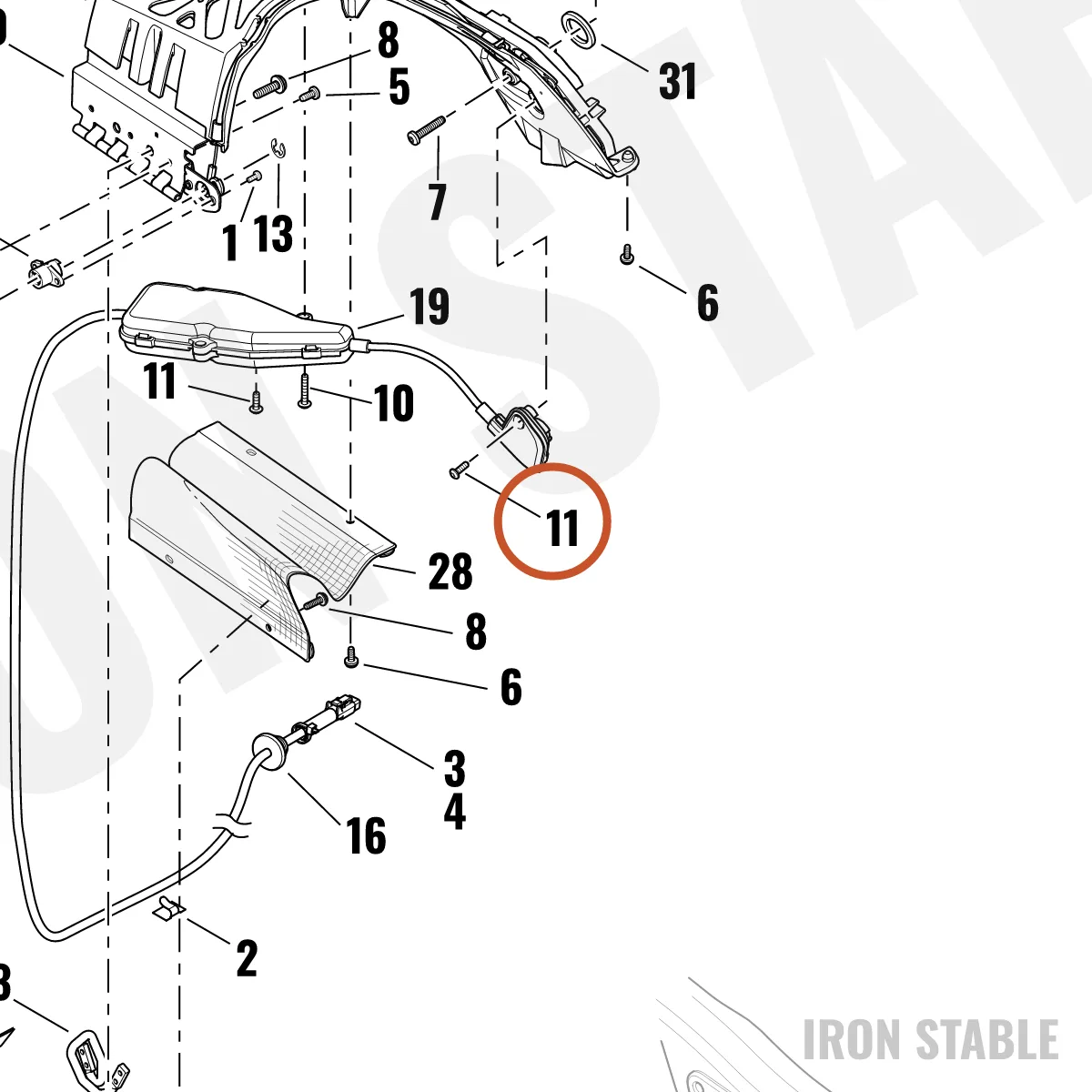 Harley-Davidson Screw, Torx Pan