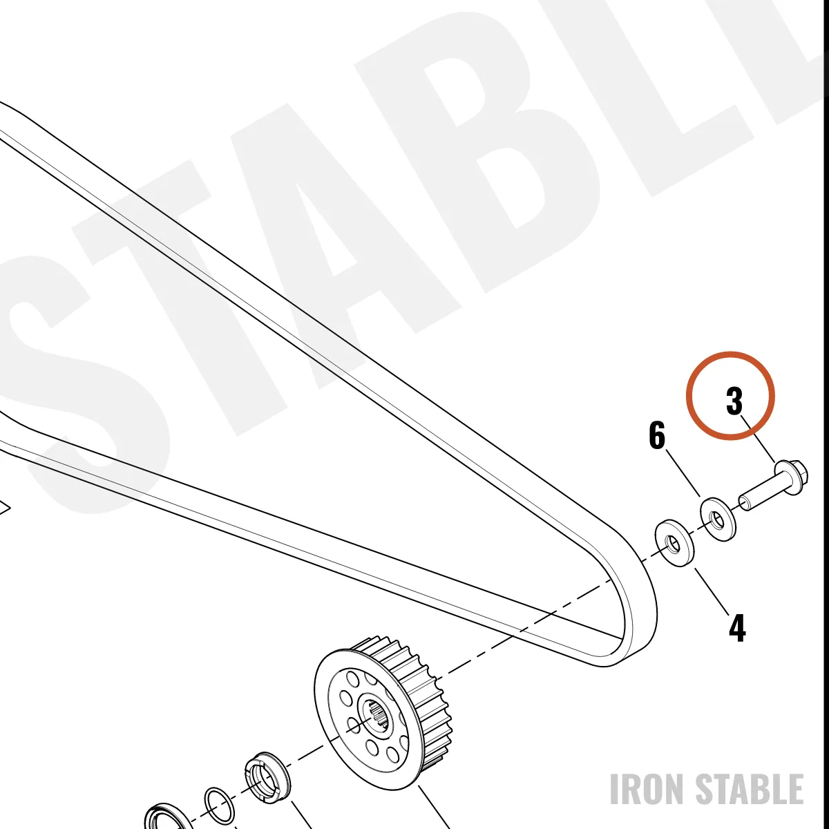 Harley-Davidson Bolt, Output Shaft