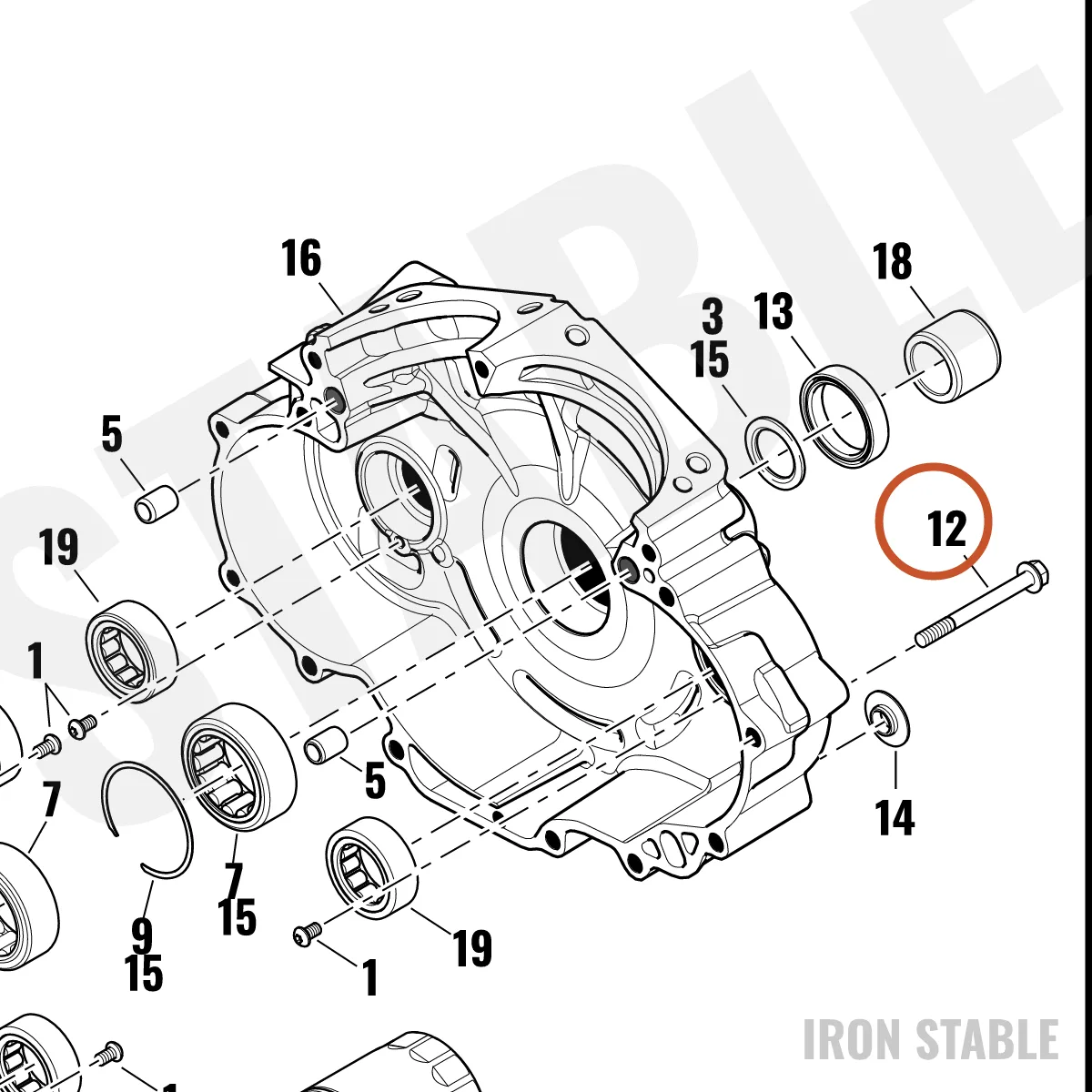 Harley-Davidson Screw, X