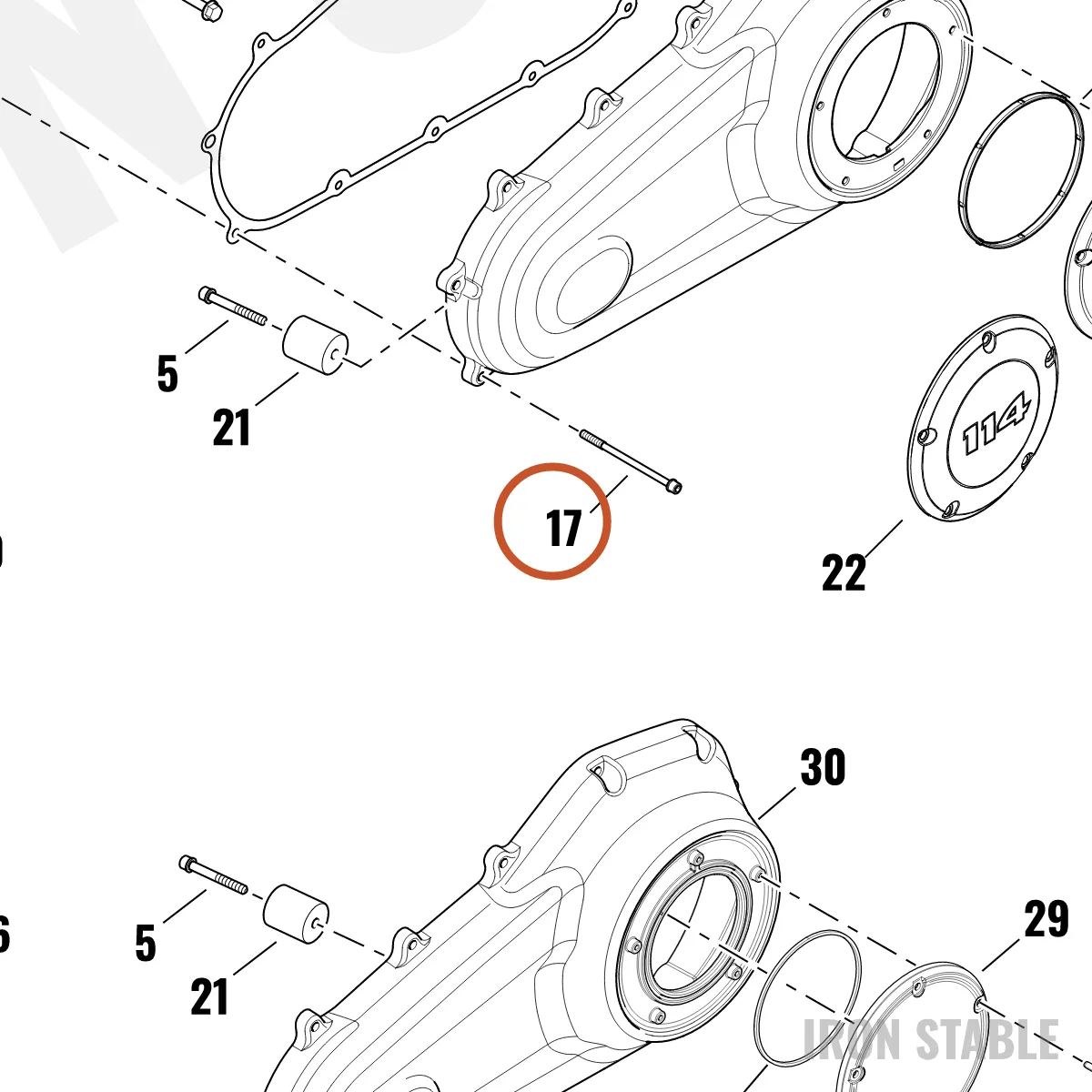 Harley-Davidson Screw, Shcs, Sems