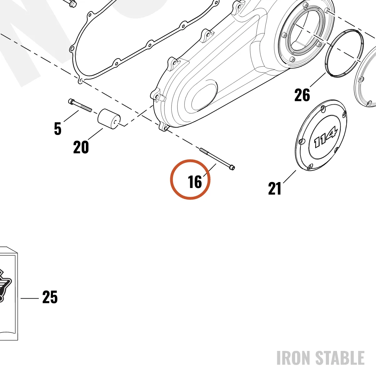 Harley-Davidson Screw, Shcs, Sems