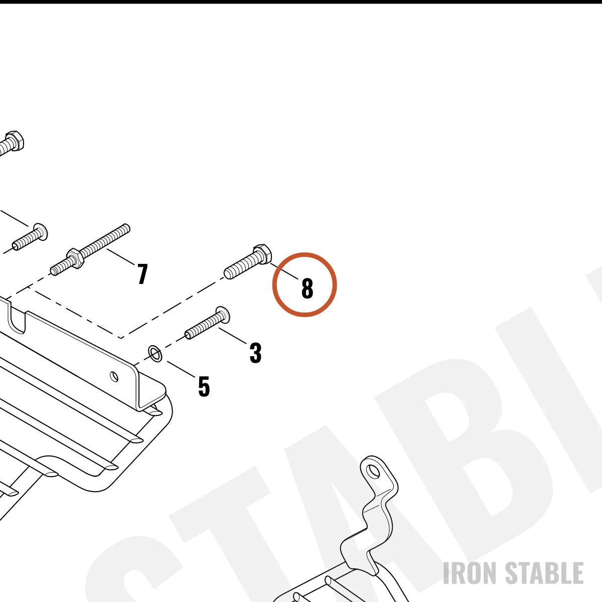 Harley-Davidson Screw, Hex, Cap, Lock