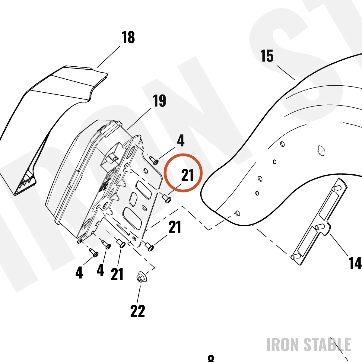 Harley-Davidson Screw, Button Hd, Torx, 1/4-20x.4