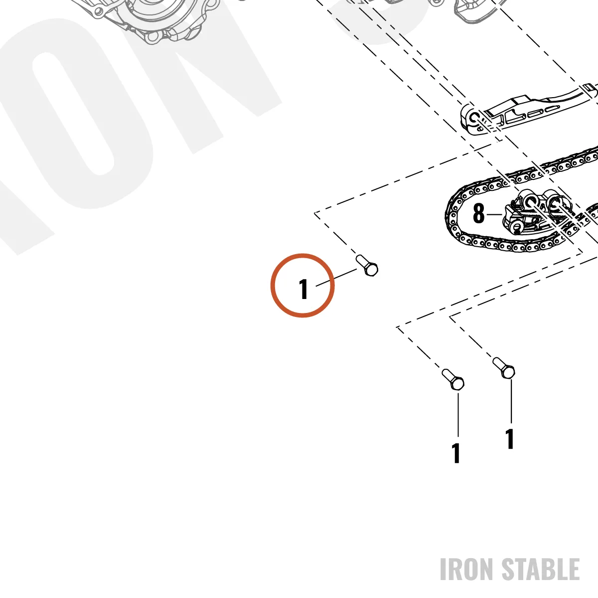 Harley-Davidson Screw, Hex Hd, M6x25