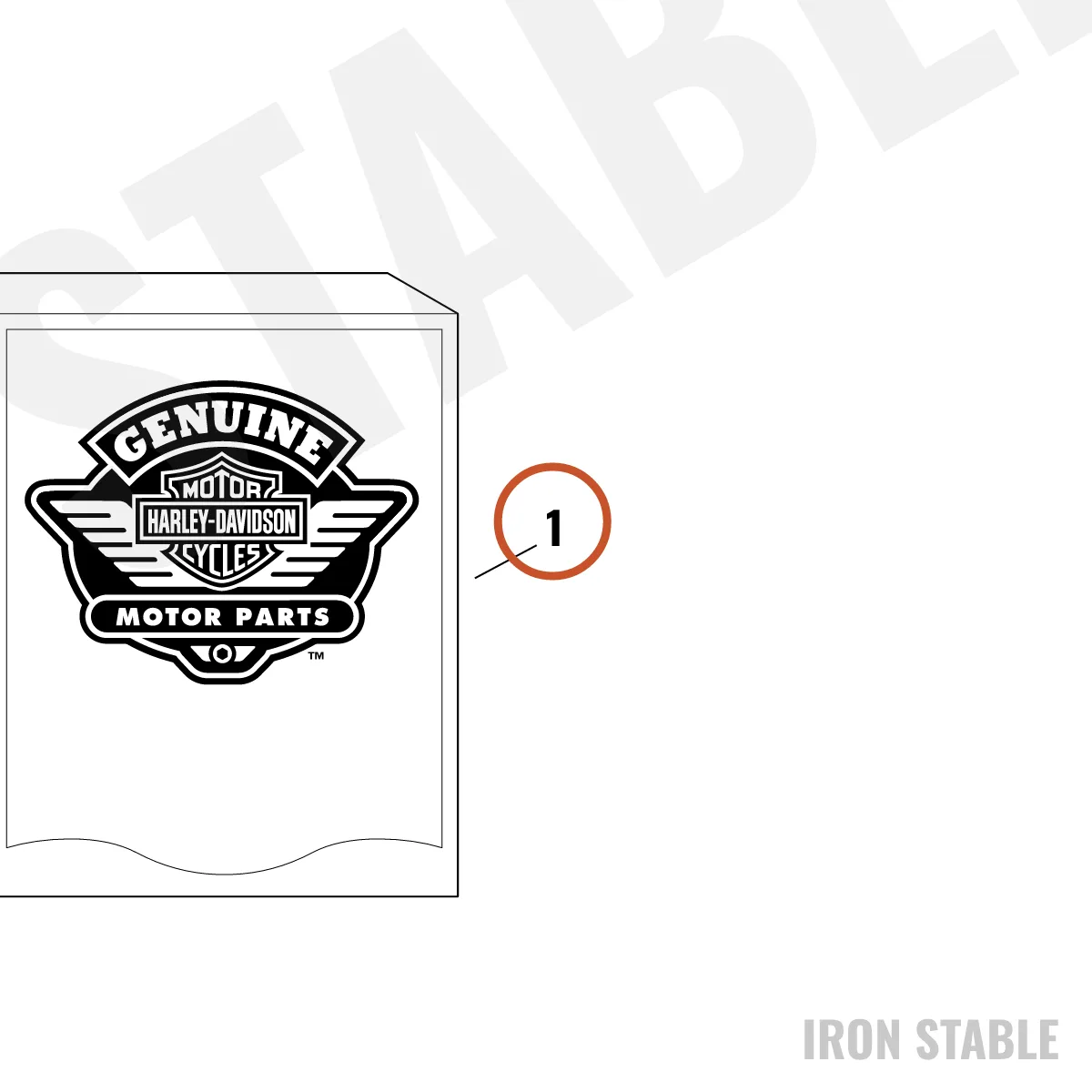 Harley-Davidson Screw, Btn Head, Hex W/Patchloc