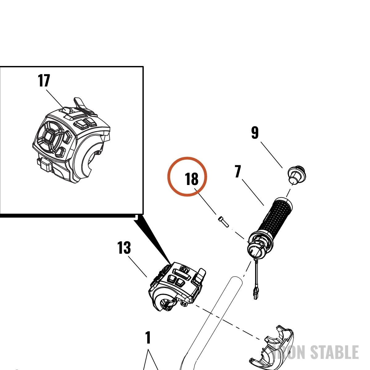 Harley-Davidson Screw, M4x16, Shcs, Torx