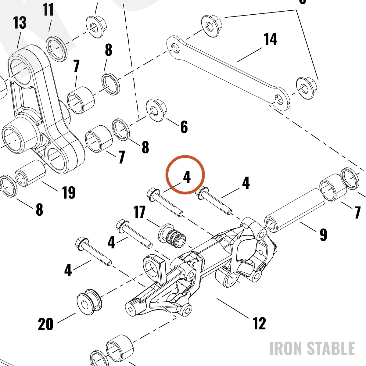 Harley-Davidson Screw, Hex, Flange M8x1.25-48