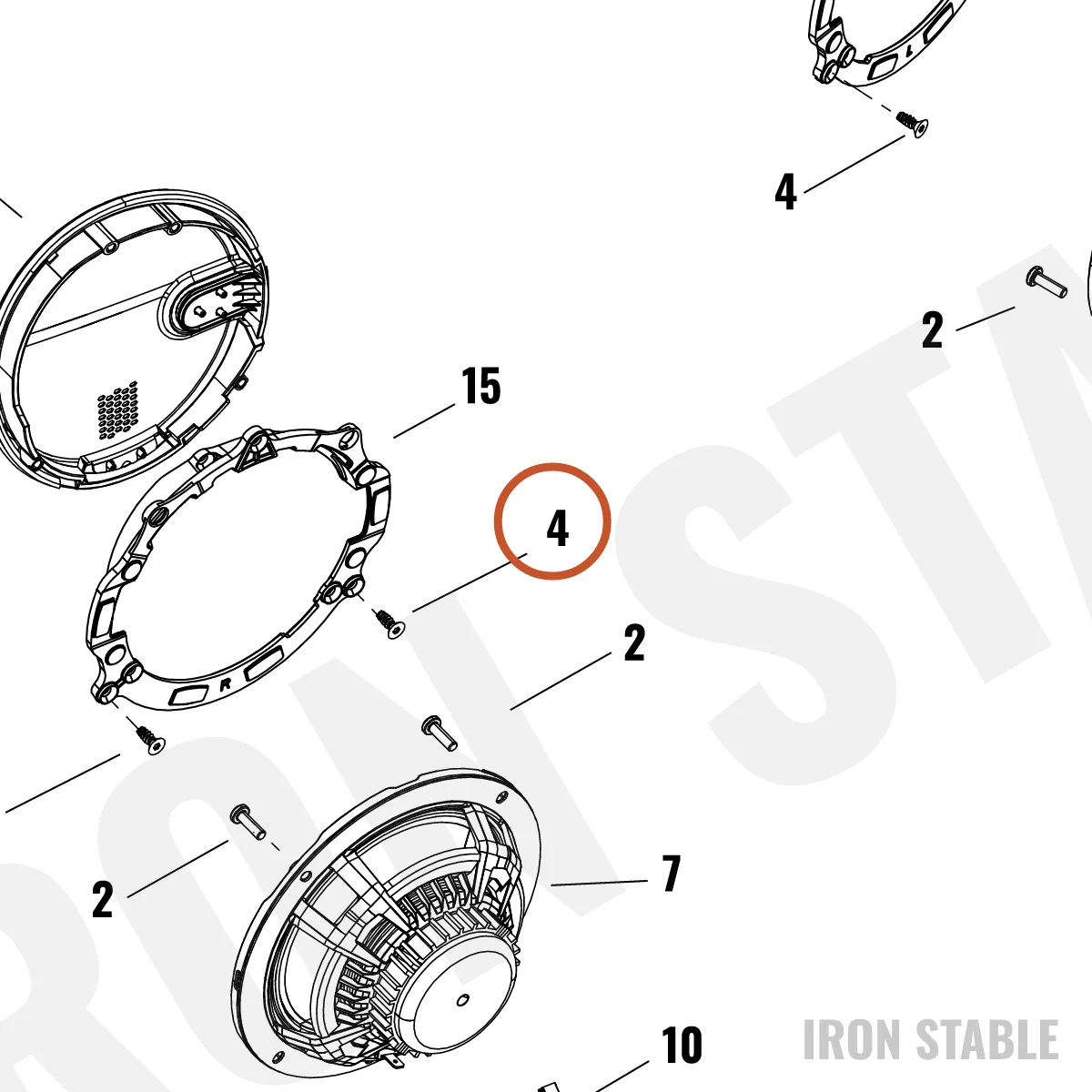 Harley-Davidson Screw, Self-Tapping, Flat Head
