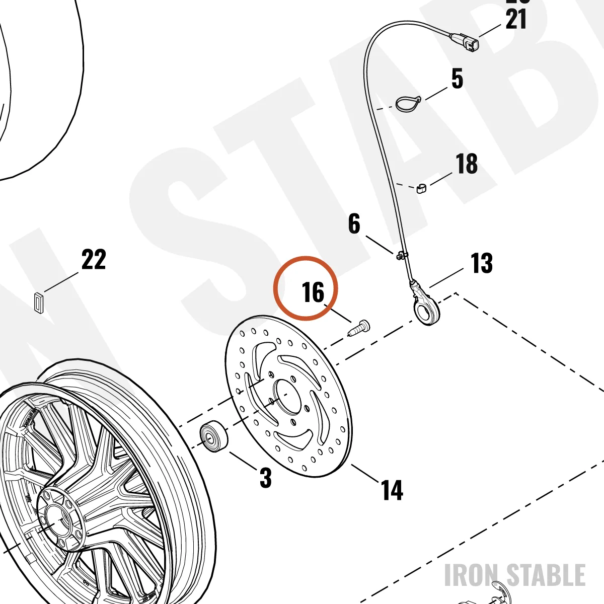 Harley-Davidson Screw, Pan Hd, Torx