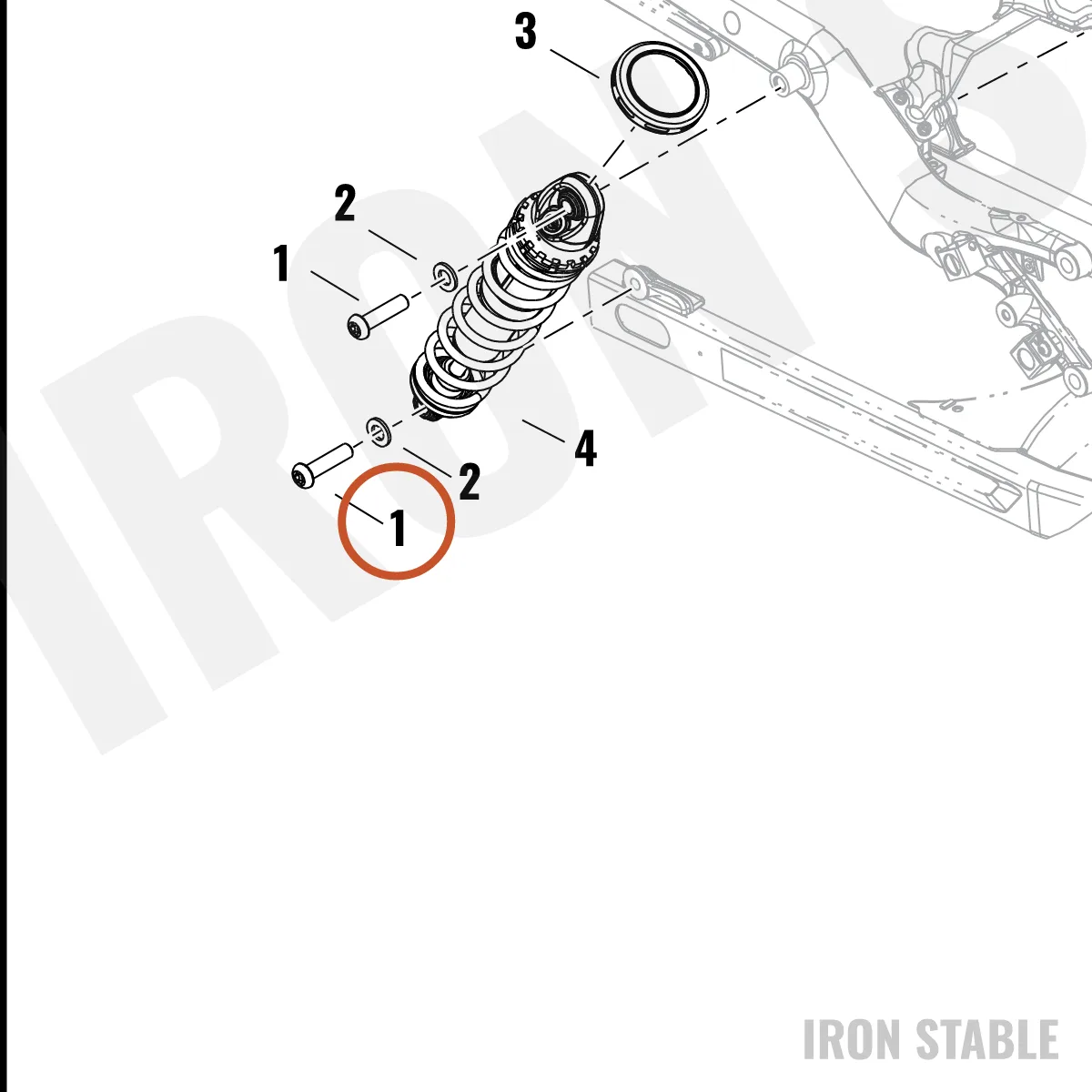 Harley-Davidson Screw, Button, Torx, M12x50