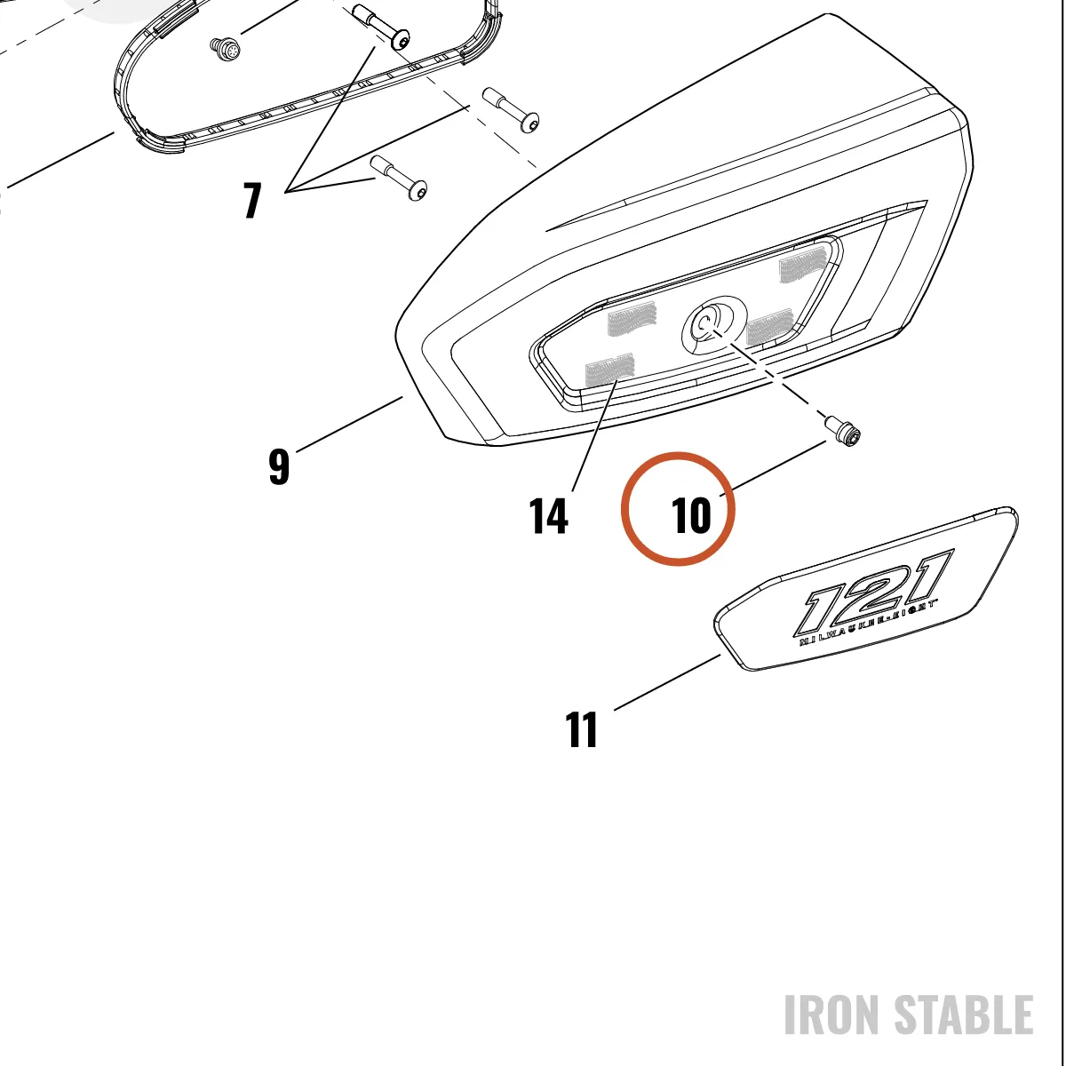 Harley-Davidson Screw, Sems/Hex Sckt Hd