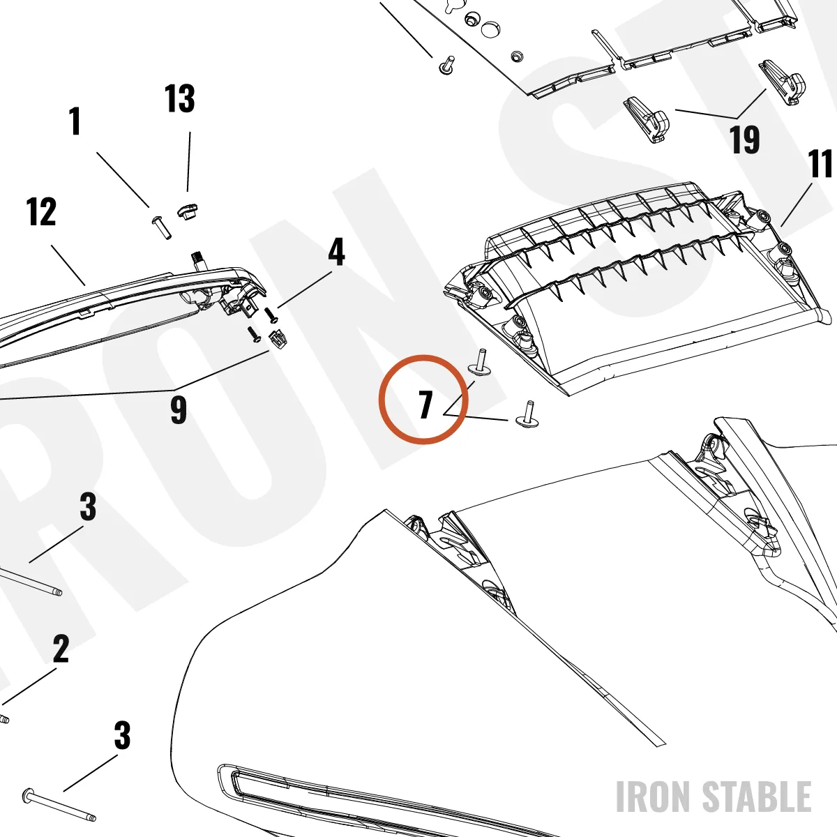 Harley-Davidson Screw, Self Tap, Delta Pt