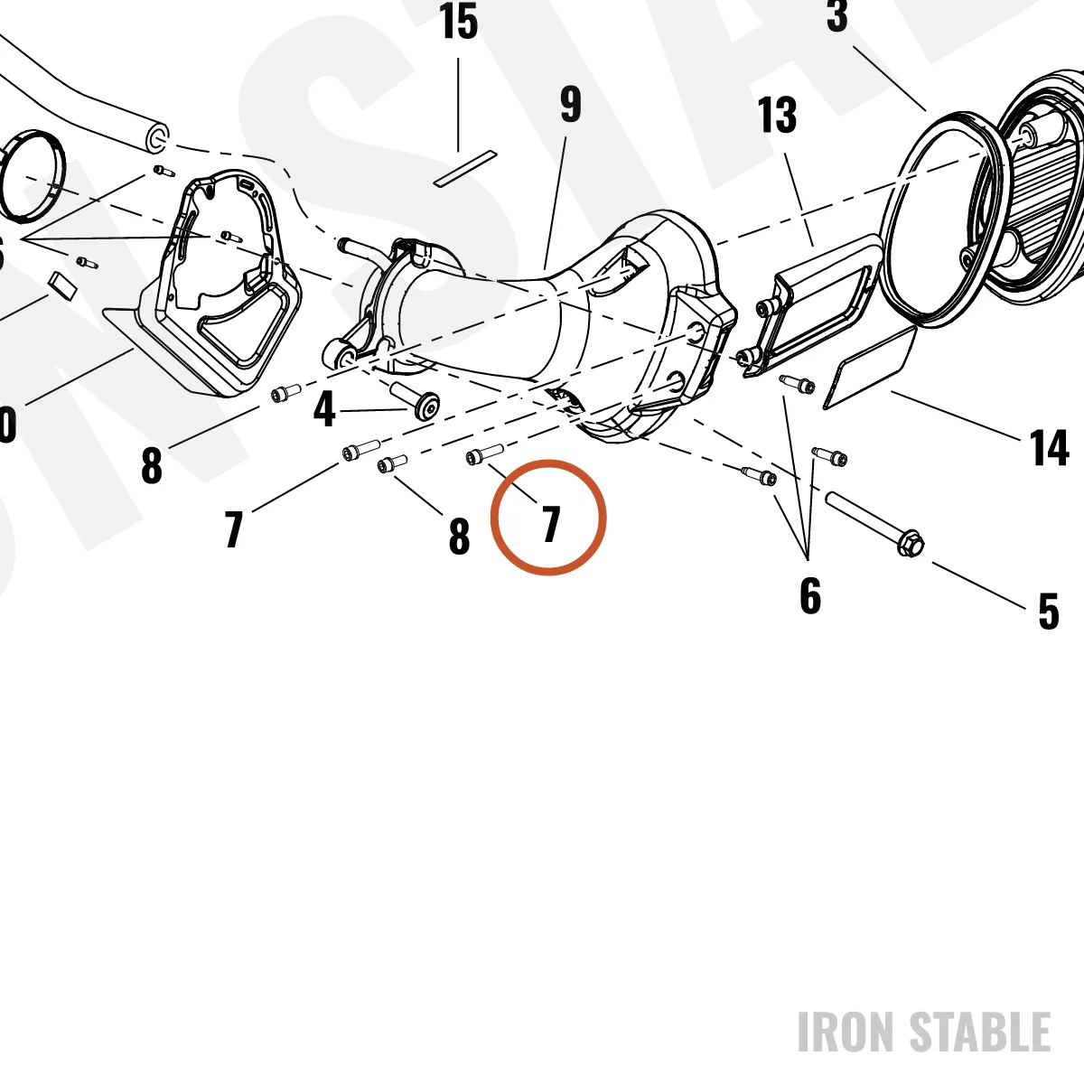 Harley-Davidson Screw, Hex Sckt, Sems/Lock