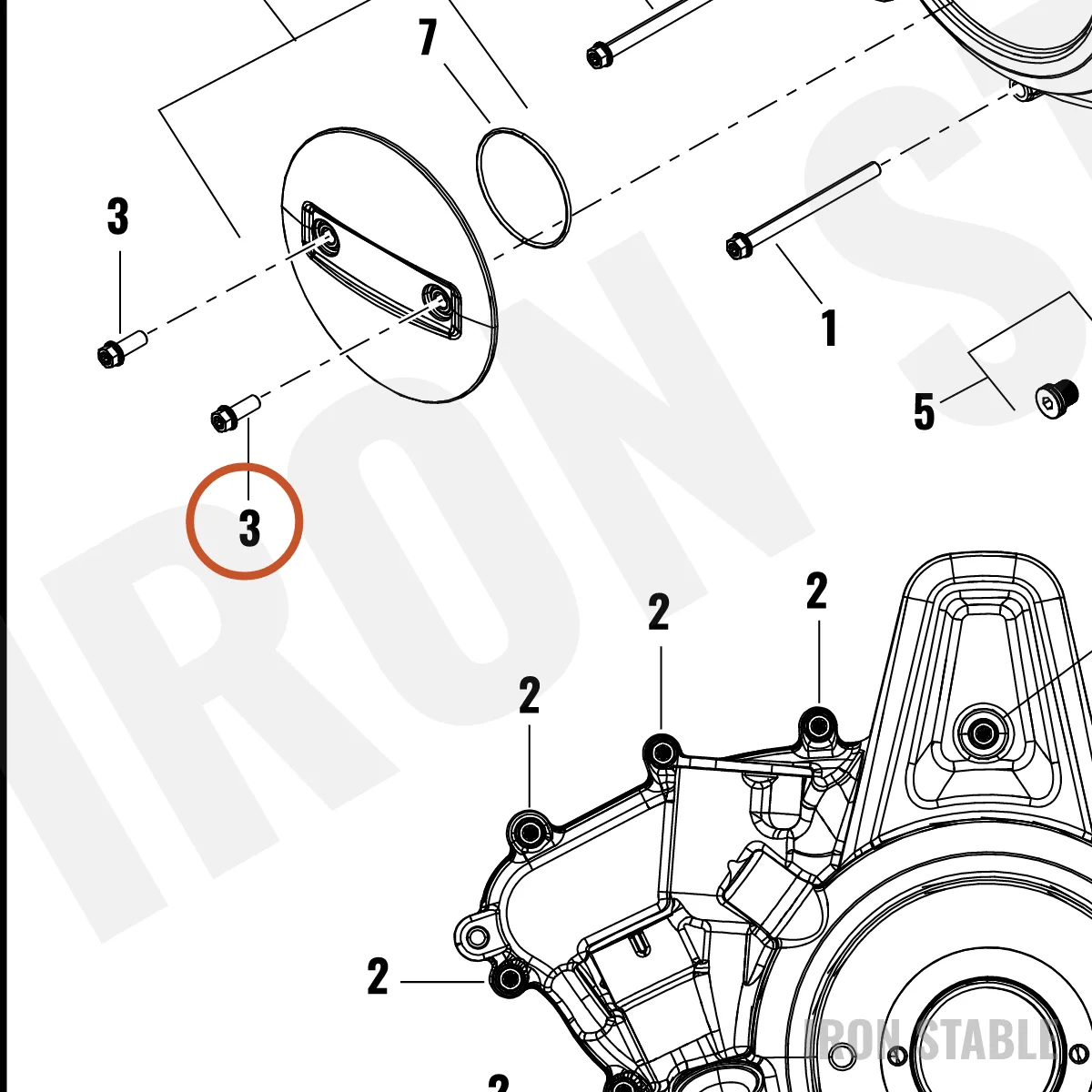 Harley-Davidson Screw, Flange, Hex, M6 X 13