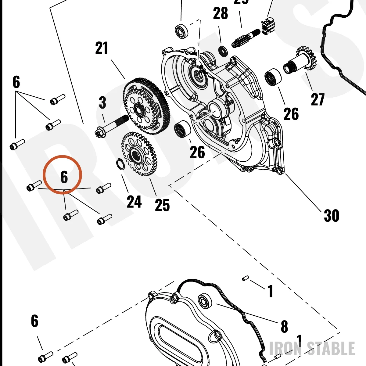 Harley-Davidson Screw, Hex Sckt, Sems/Lock