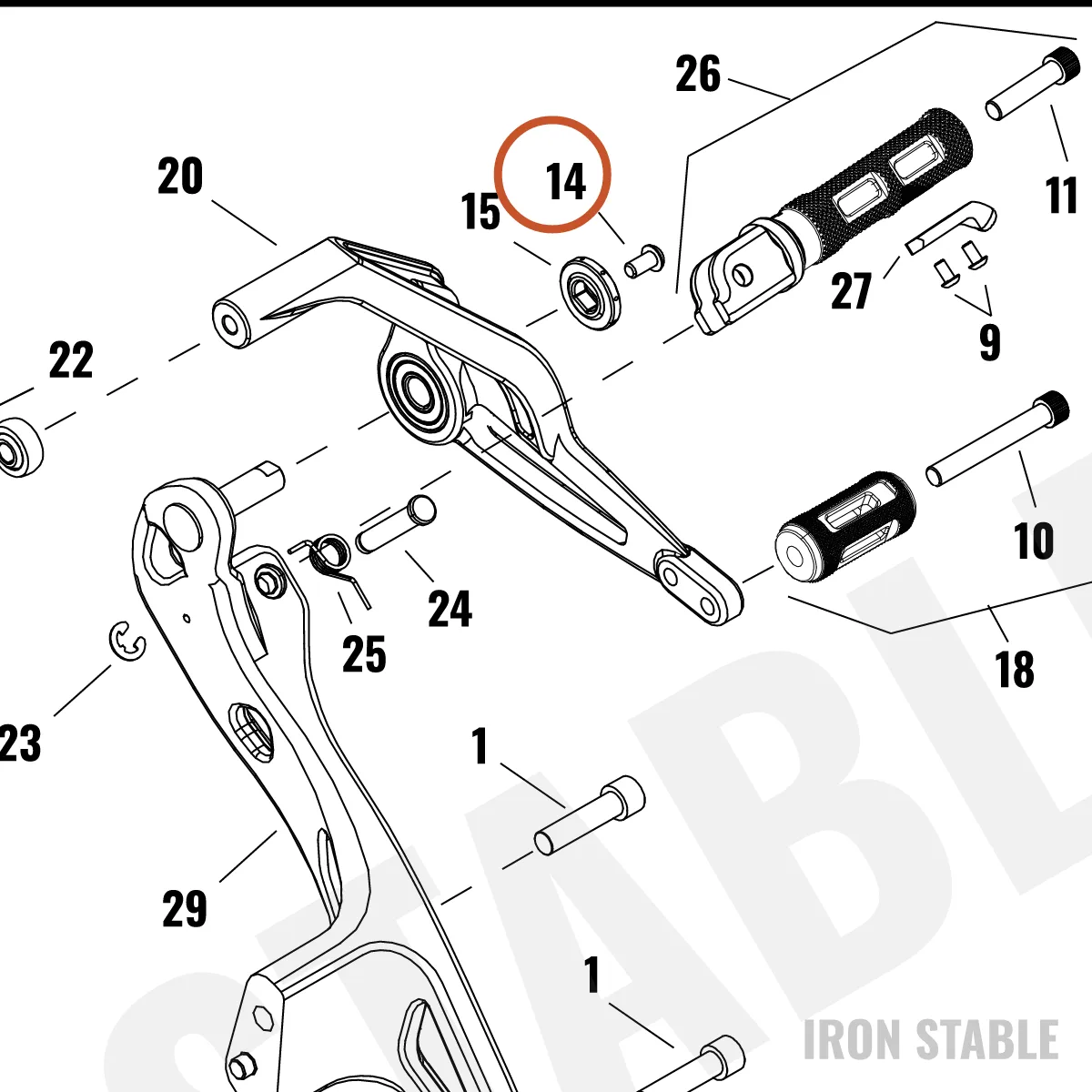 Harley-Davidson Screw, Btn Hd