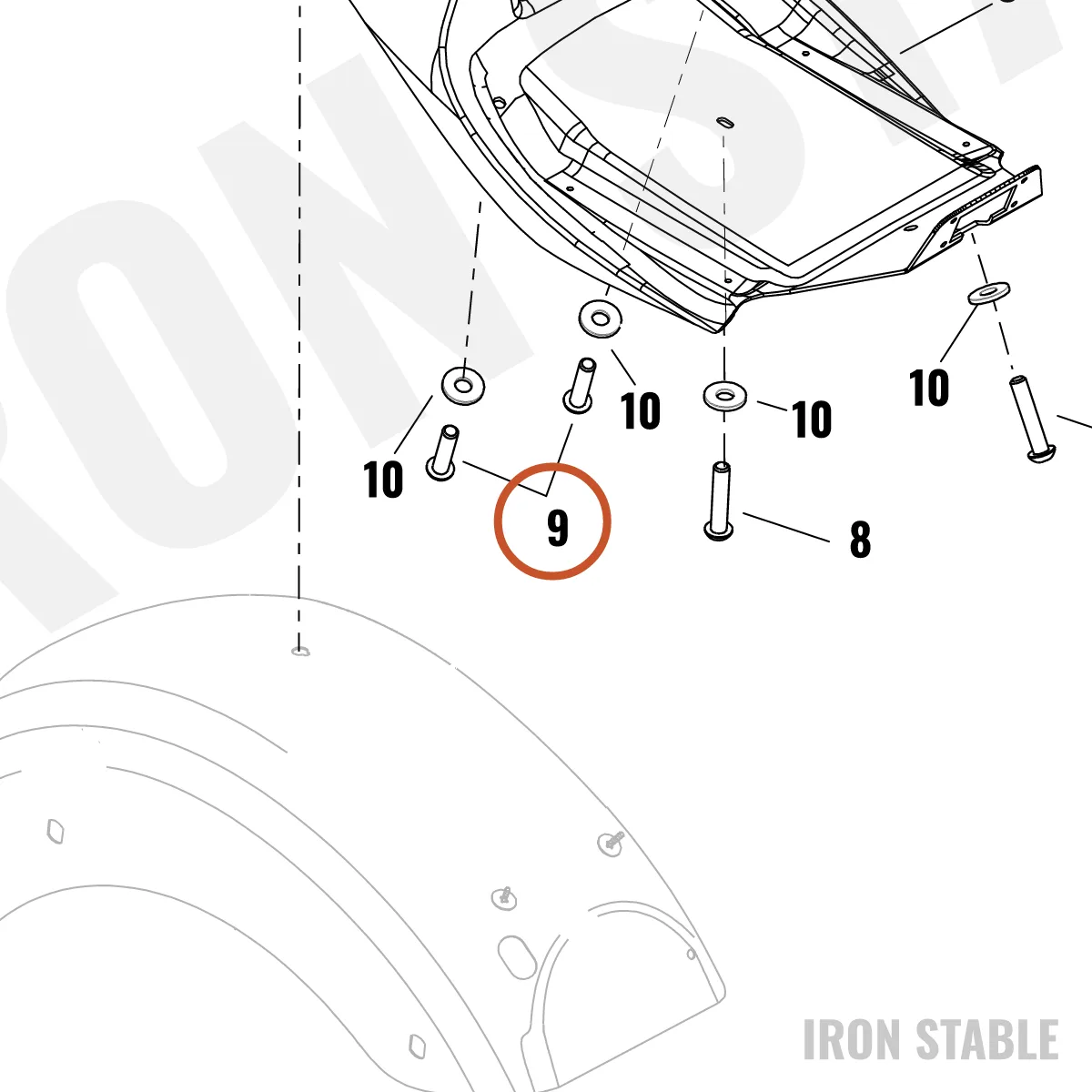 Harley-Davidson Screw, Btn Hd, M6x25