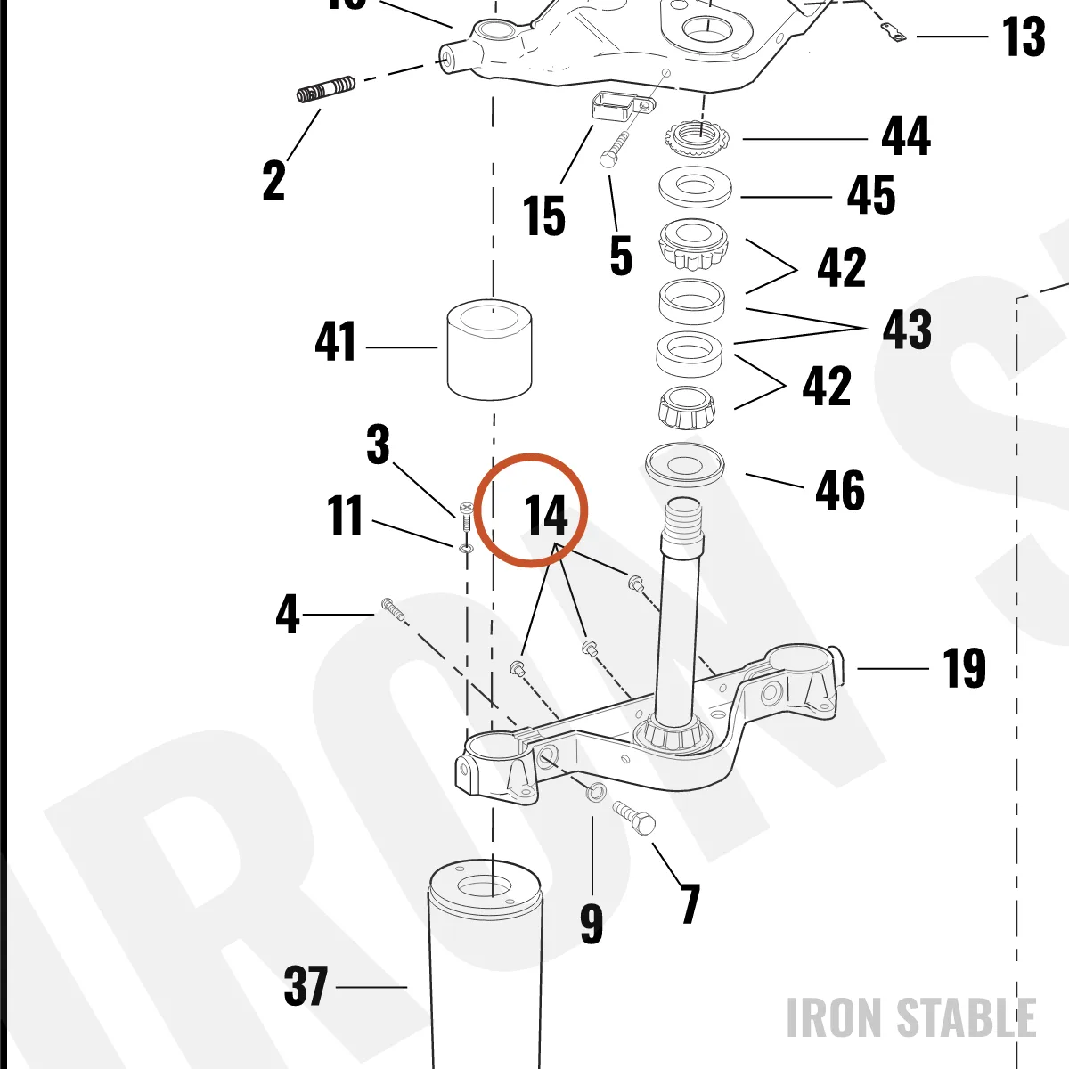 Harley-Davidson Fastener Push-In