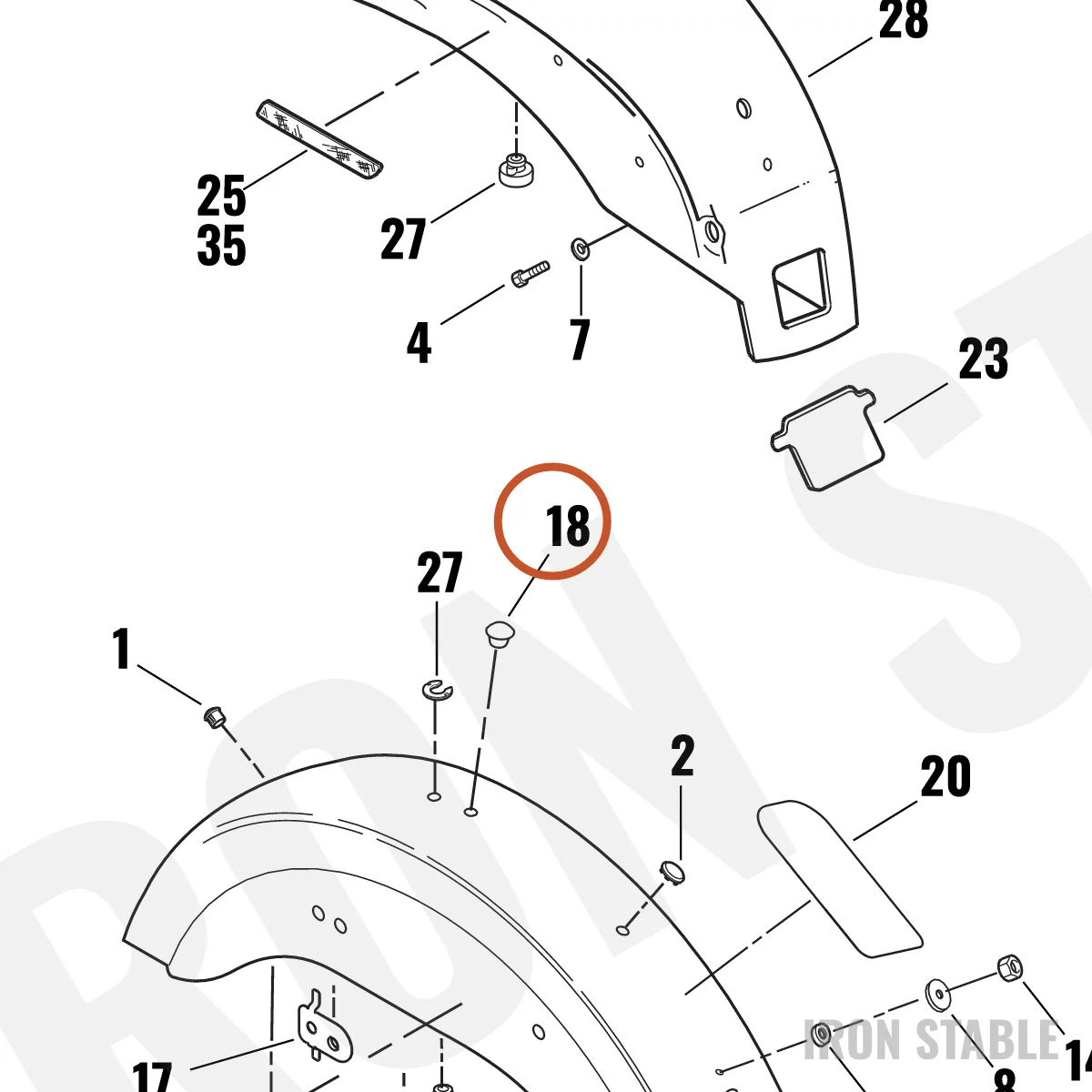 Harley-Davidson Plug, Prft, X