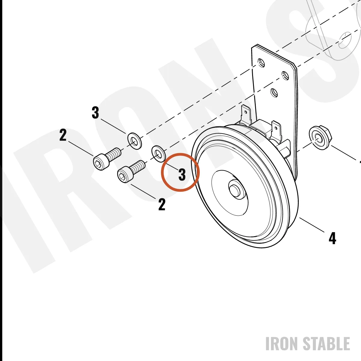 Harley-Davidson Washer