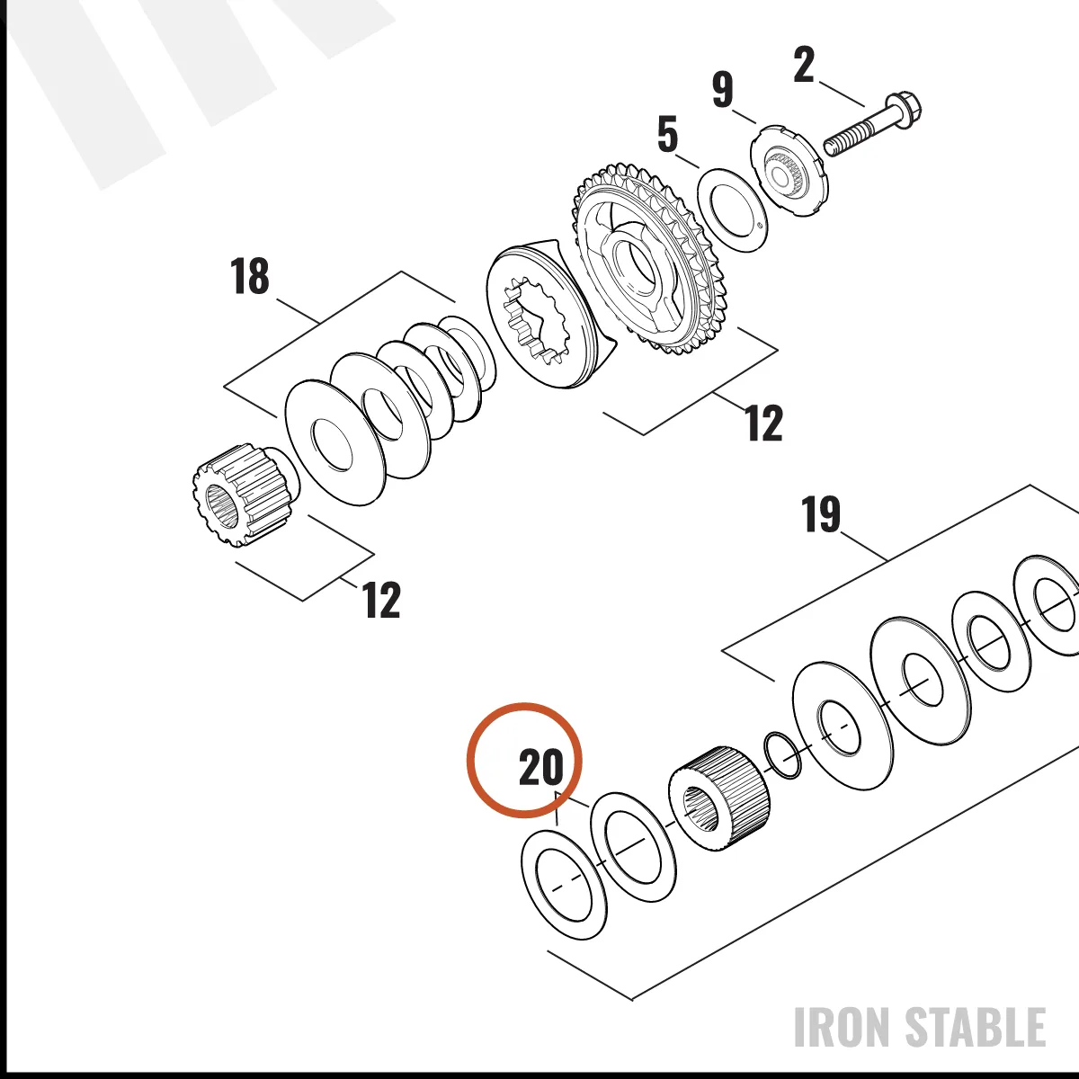 Harley-Davidson Washer, Shim