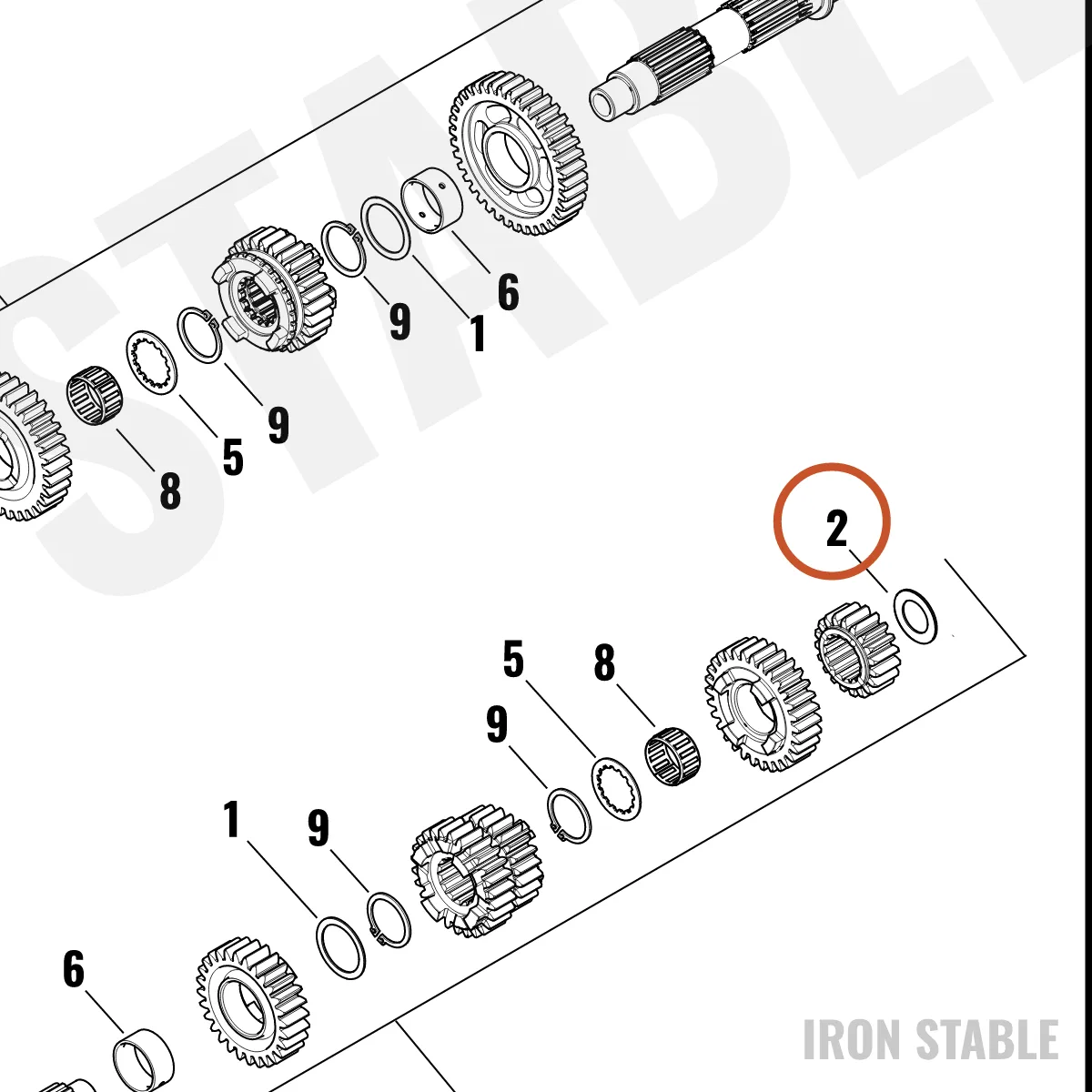 Harley-Davidson Washer, X