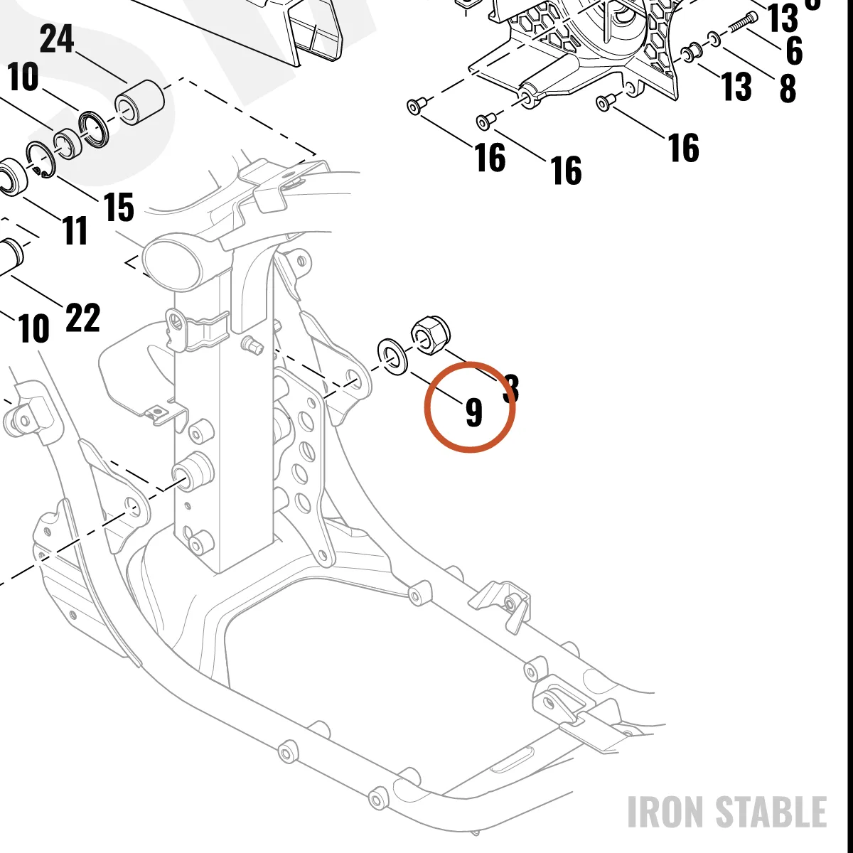 Harley-Davidson Washer