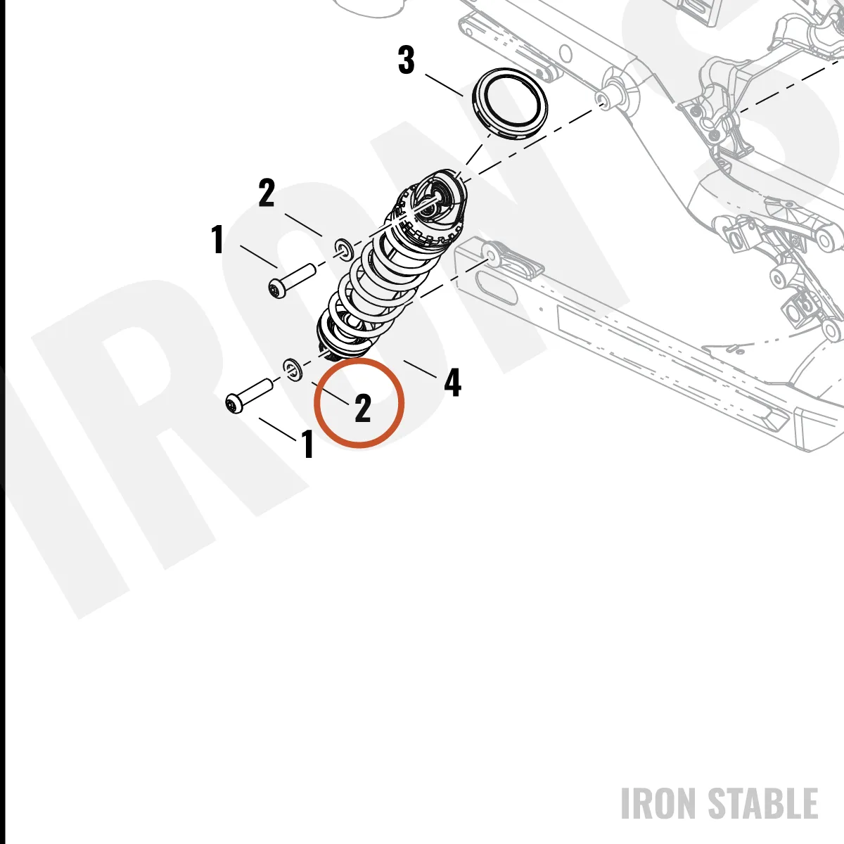Harley-Davidson Washer, M12