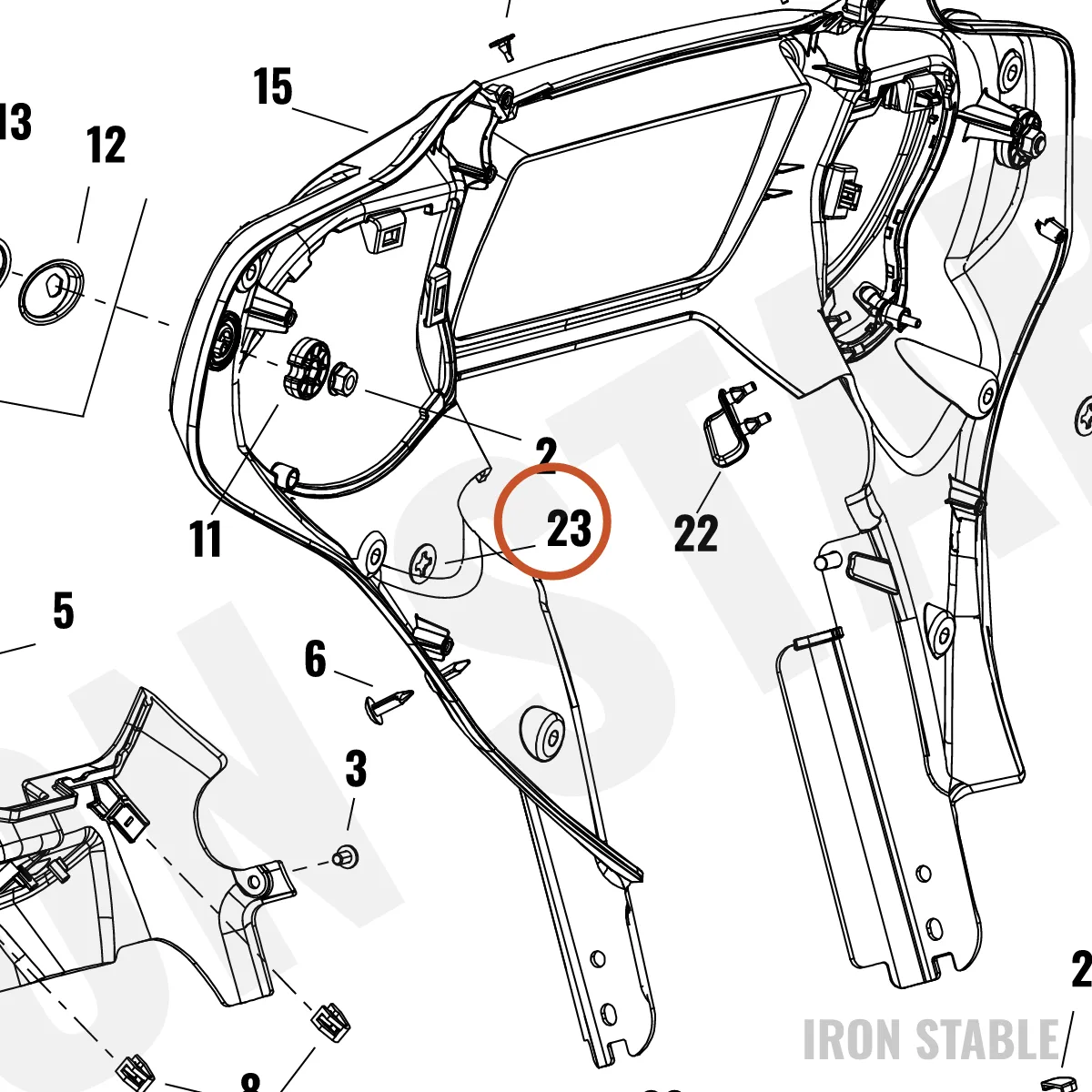 Harley-Davidson Washer, Retaining