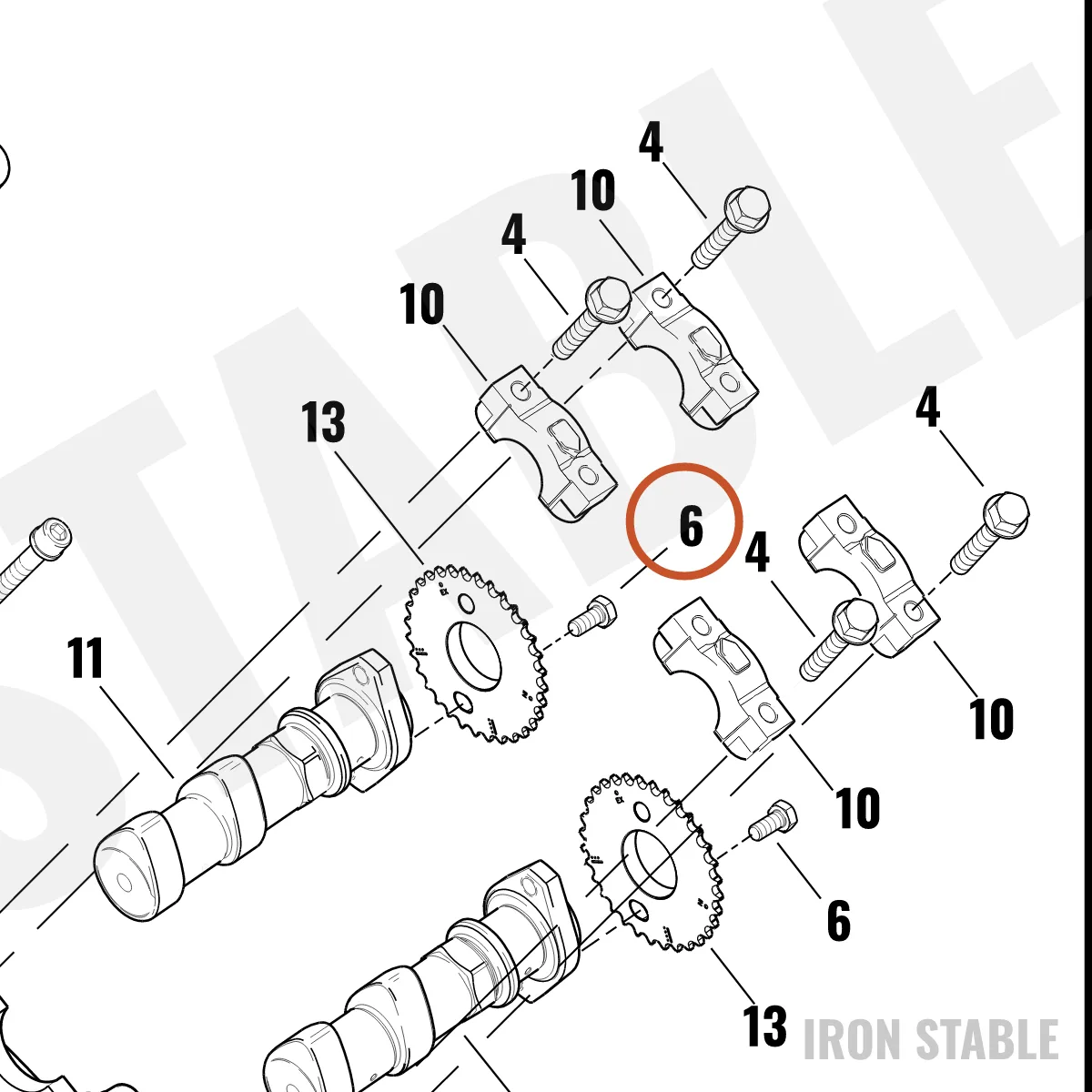 Harley-Davidson Screw Hex Hd M8x18