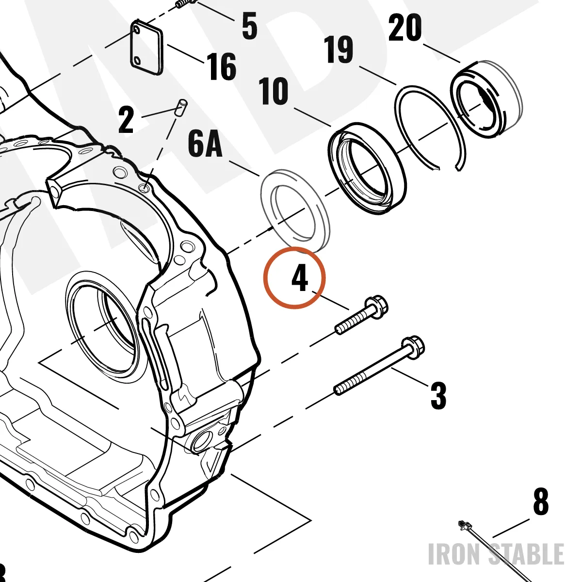 Harley-Davidson Screw, Flange