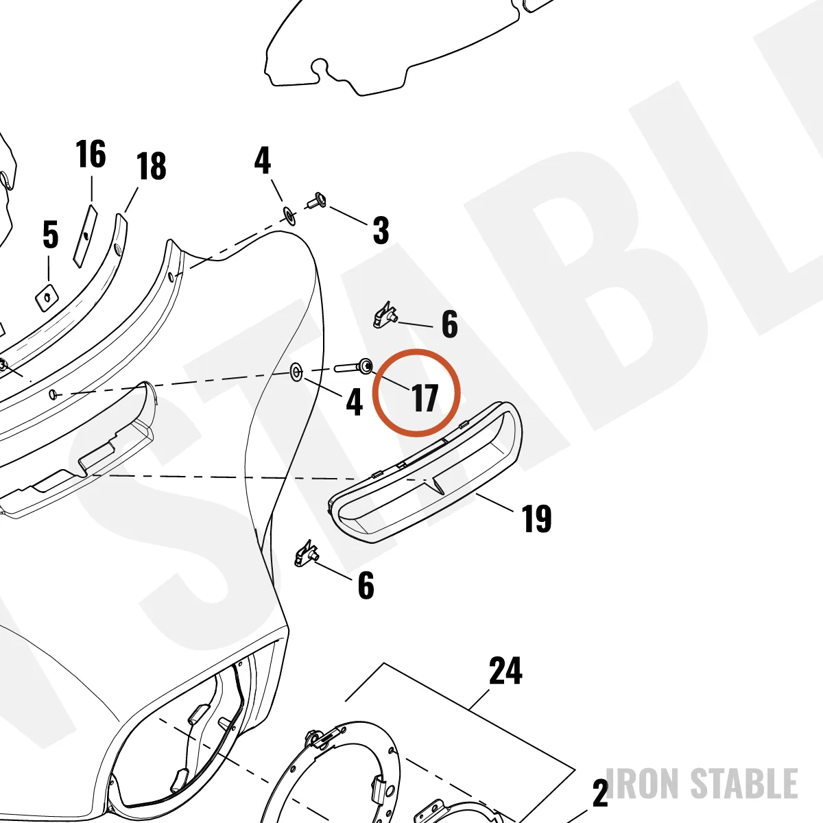 Harley-Davidson Screw, Btn Hd