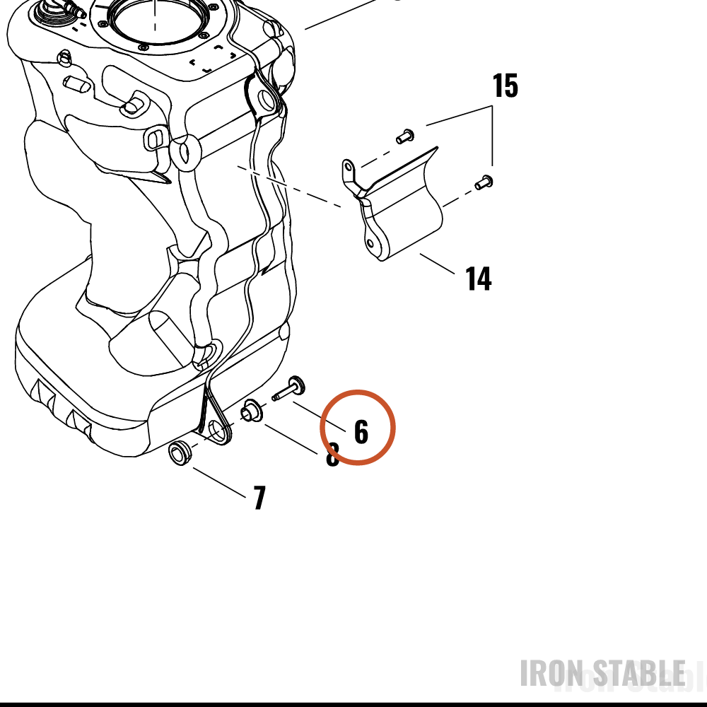 Harley-Davidson Screw, Cust, Pan Hd, 6 Lobe, M6x1.
