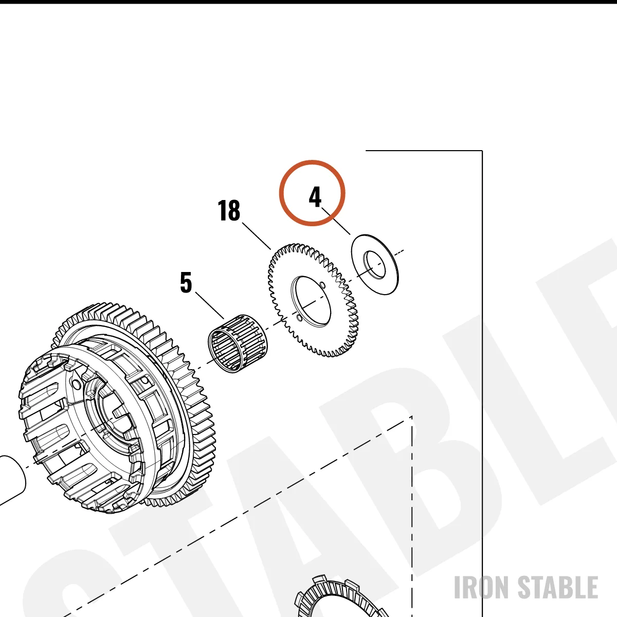 Harley-Davidson Washer, Cust, X