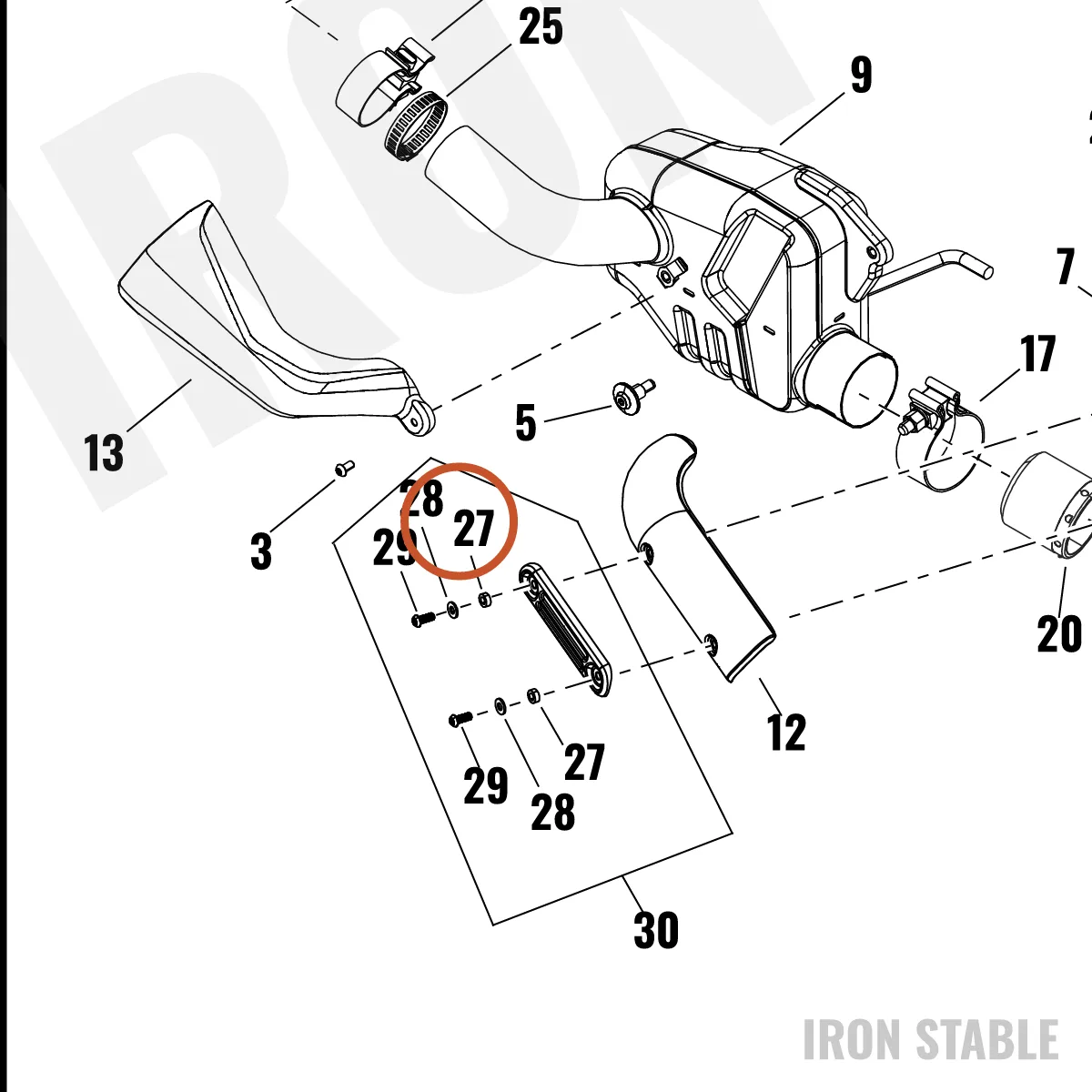 Harley-Davidson Washer, Cust, Aluminum
