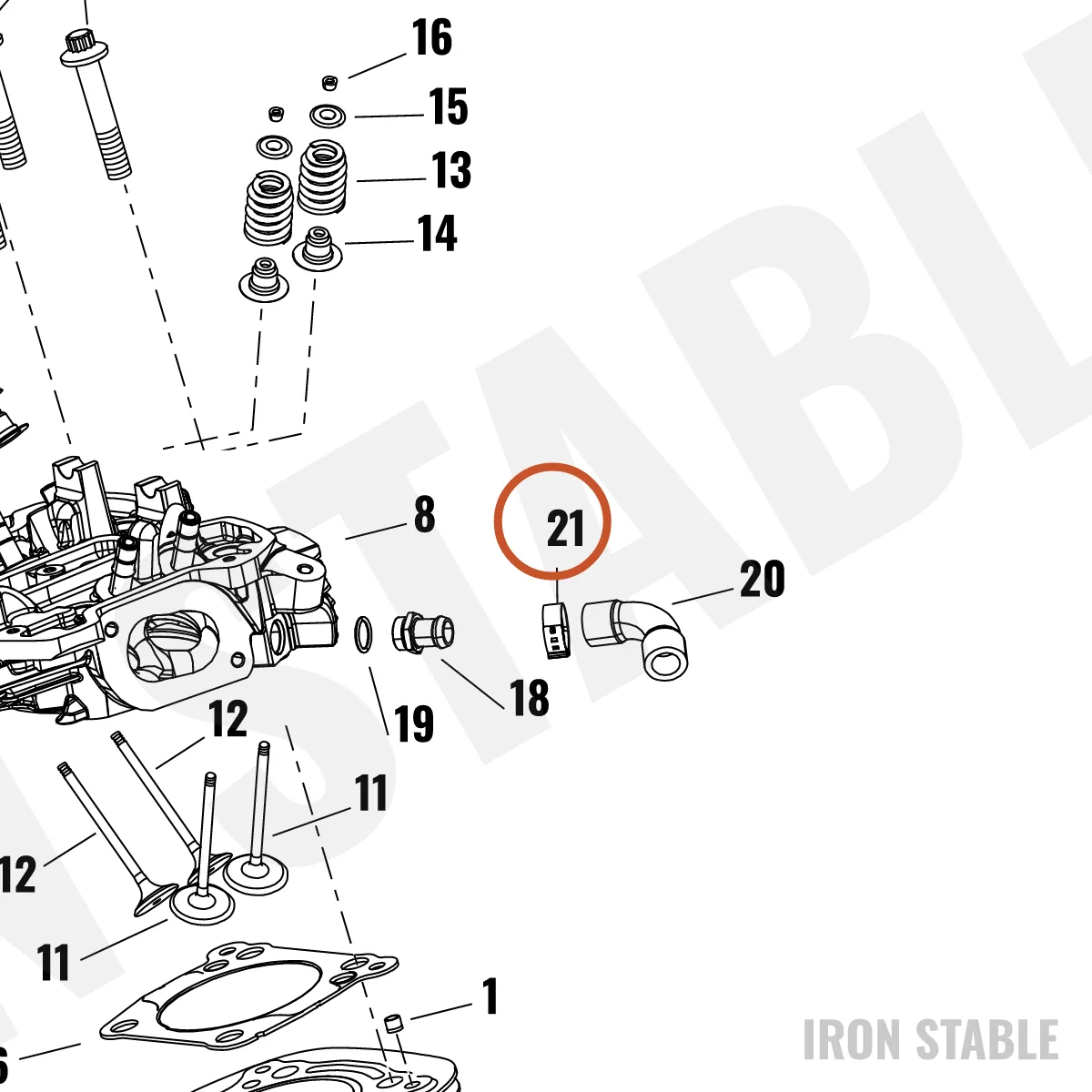 Harley-Davidson Clamp, Hose, 5/8(Po)