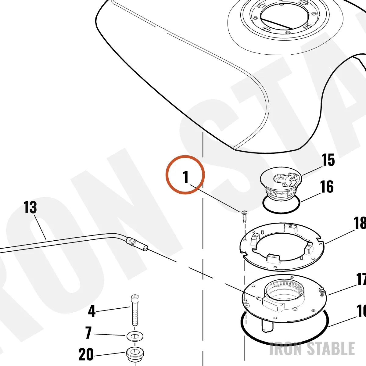Harley-Davidson Screw, Bolt