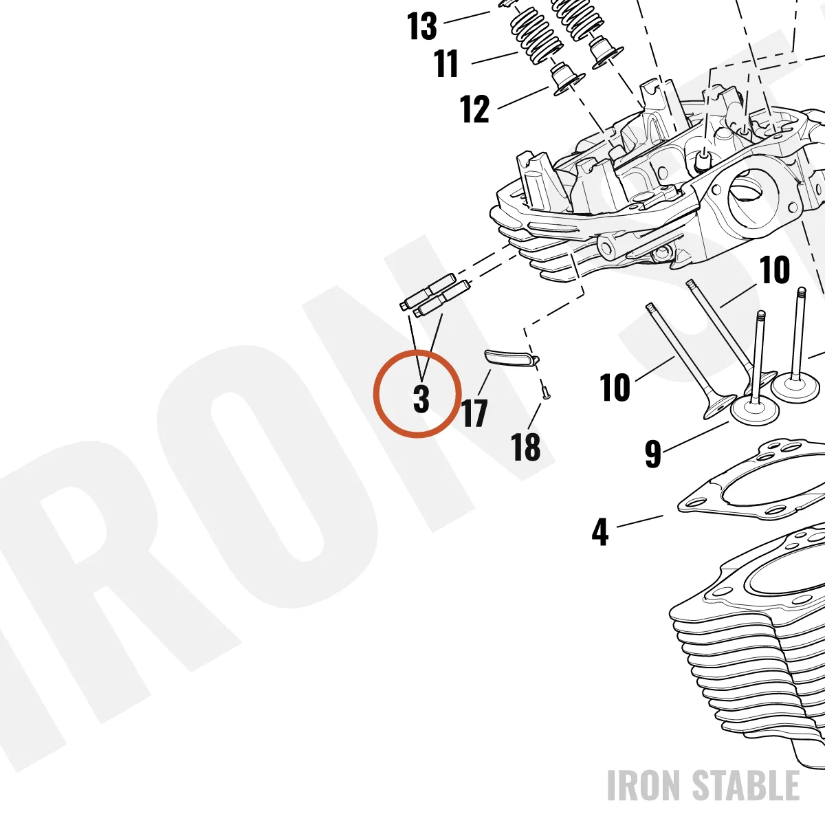 Harley-Davidson Stud, Exhaust
