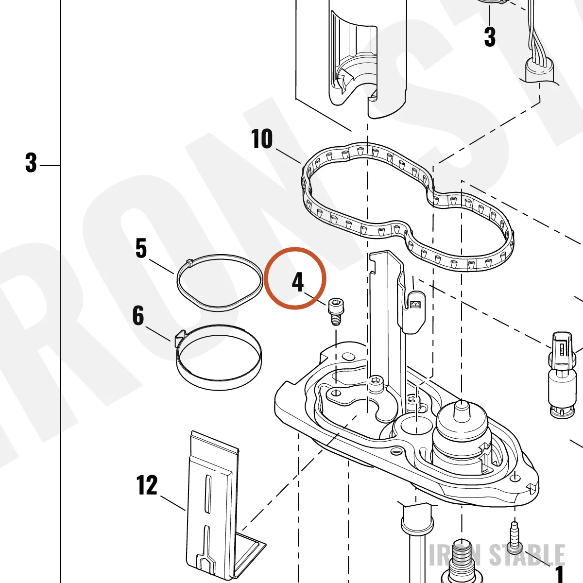Harley-Davidson Screw, Sems, #10-24 Shcs
