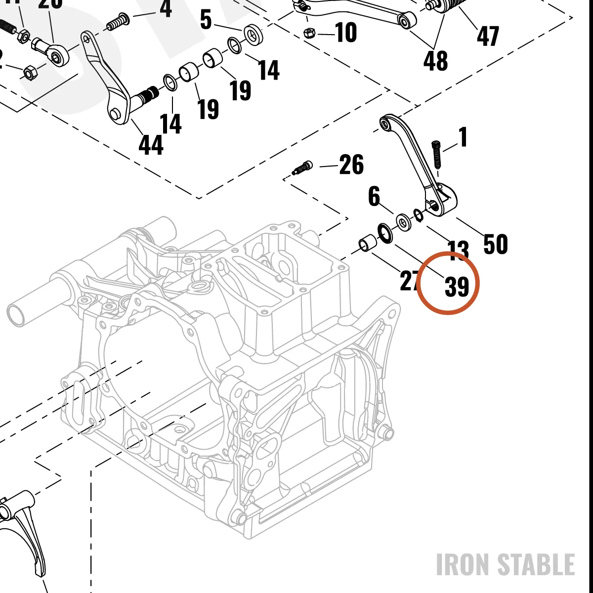 Harley-Davidson Seal, Rdl Shft, Shaft