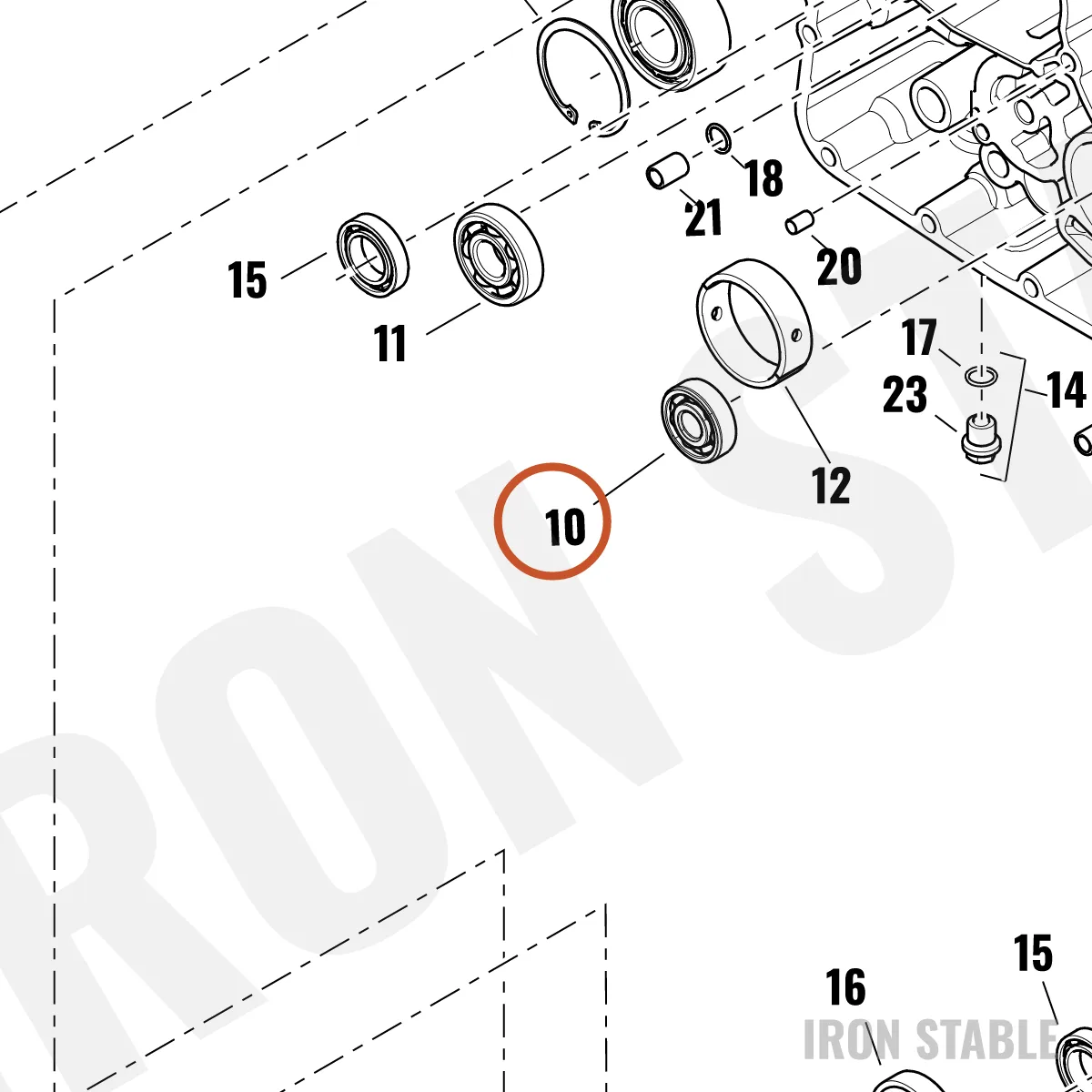 Harley-Davidson Bearing, Roll Elem, Ball Bearing