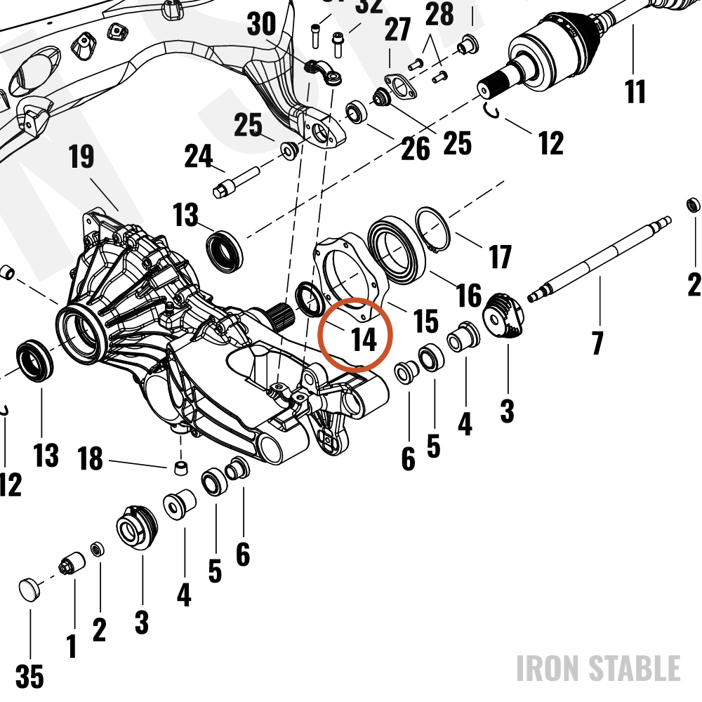 Harley-Davidson Seal, Rdl Shft, Grbx Input