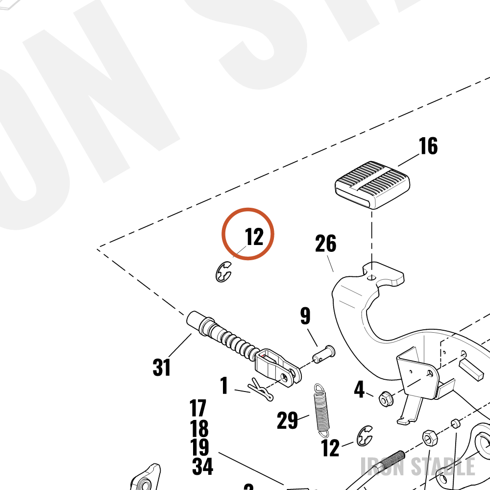 Harley-Davidson Retaining Ring