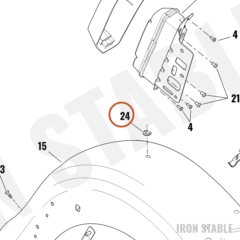 Harley-Davidson Retaining Ring