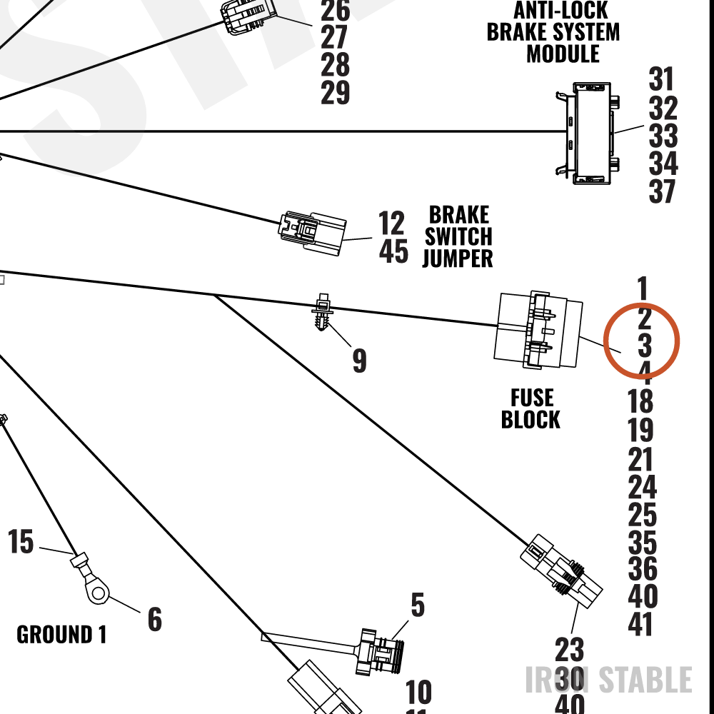 Harley-Davidson Adhesive Backed Dual Lock(250)