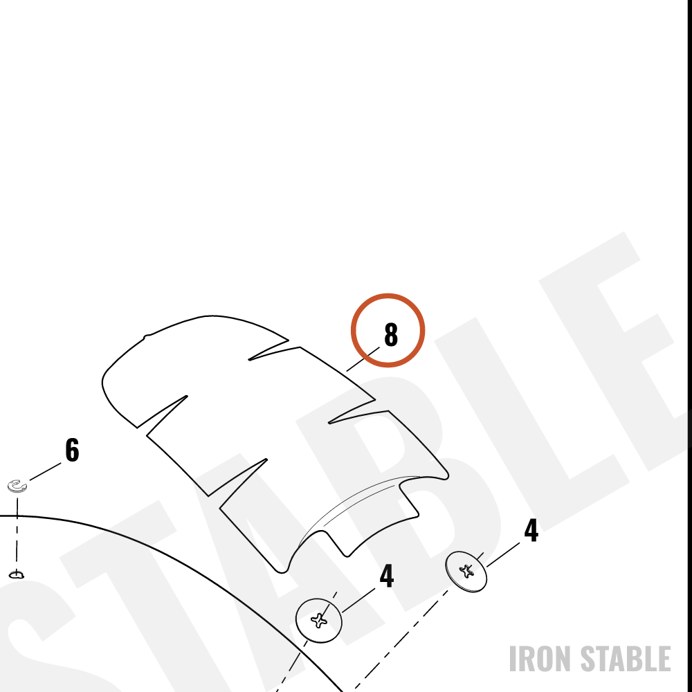 Harley-Davidson Protective Tape, Fender