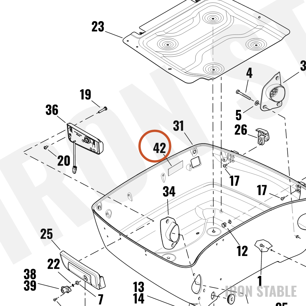 Harley-Davidson Tape, Mounting, X